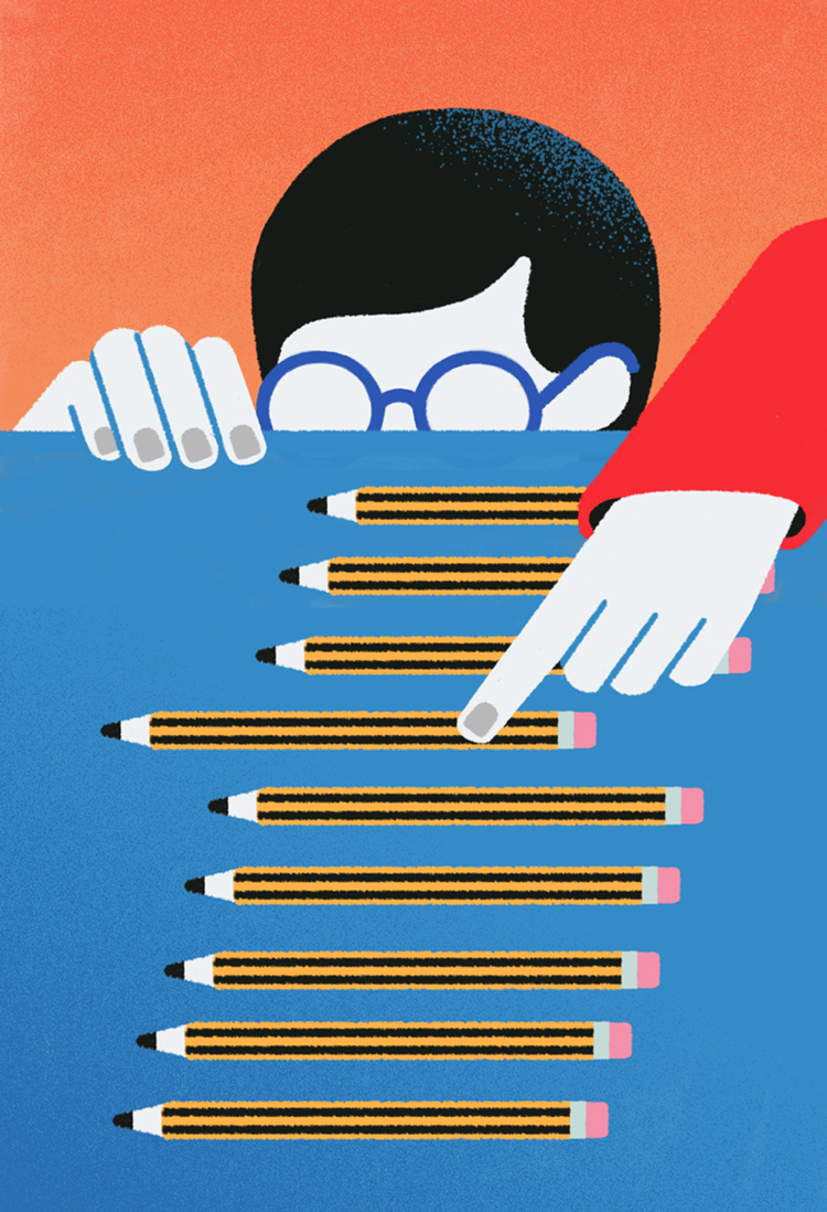 OCD TOC Illustration María Hergueta