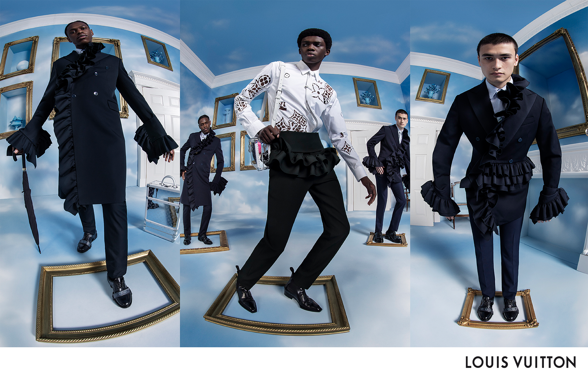 Louis Vuitton Men's FW 2021 by Tim Walker Busts Archetypes — Anne