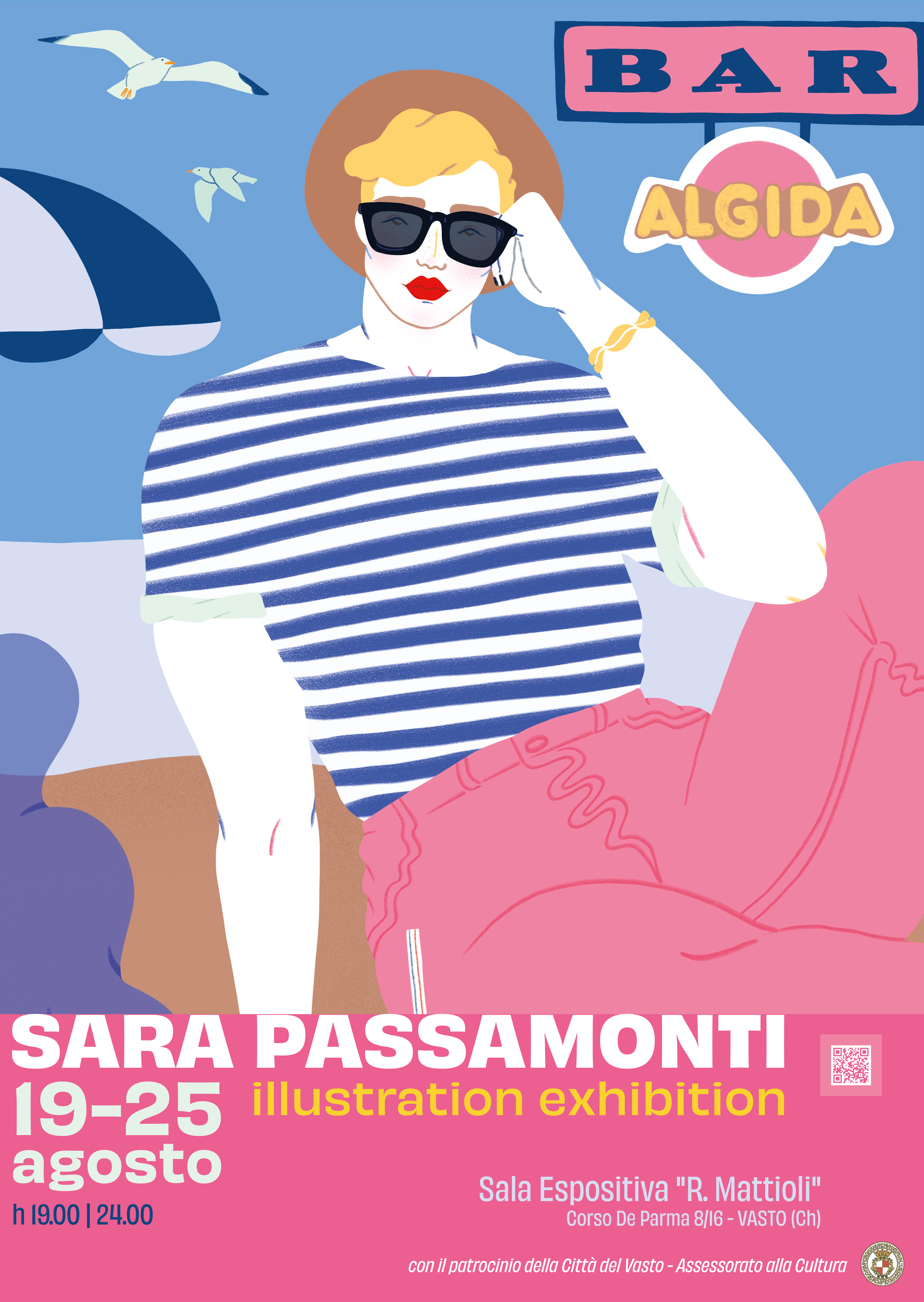 Sara Passamonti Illustration Exhibition, Vasto (Ch)