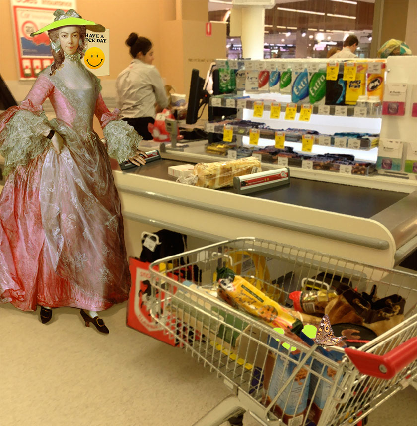 Touching other peopleʼs shopping 2013