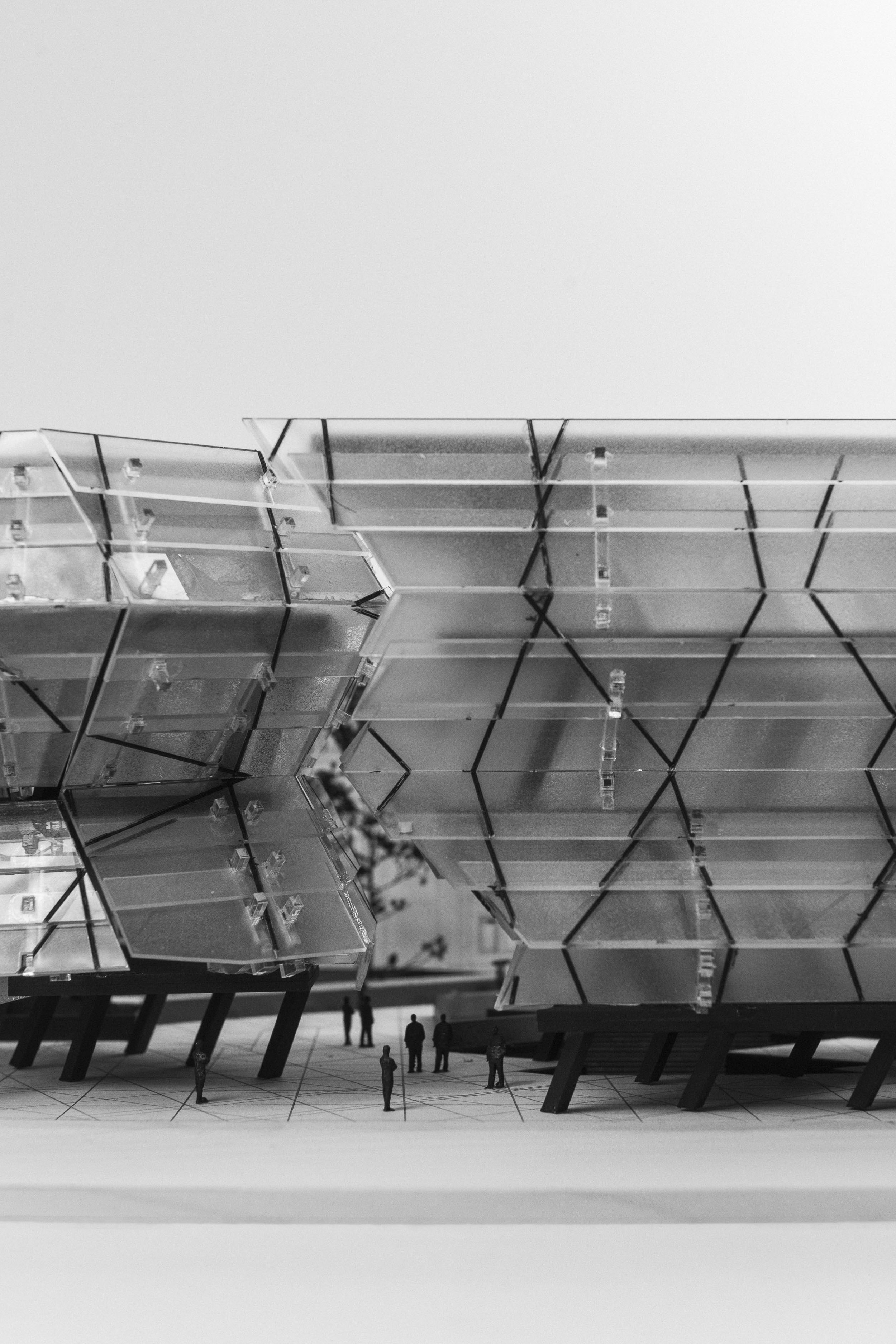 Model - Front Facade Detail