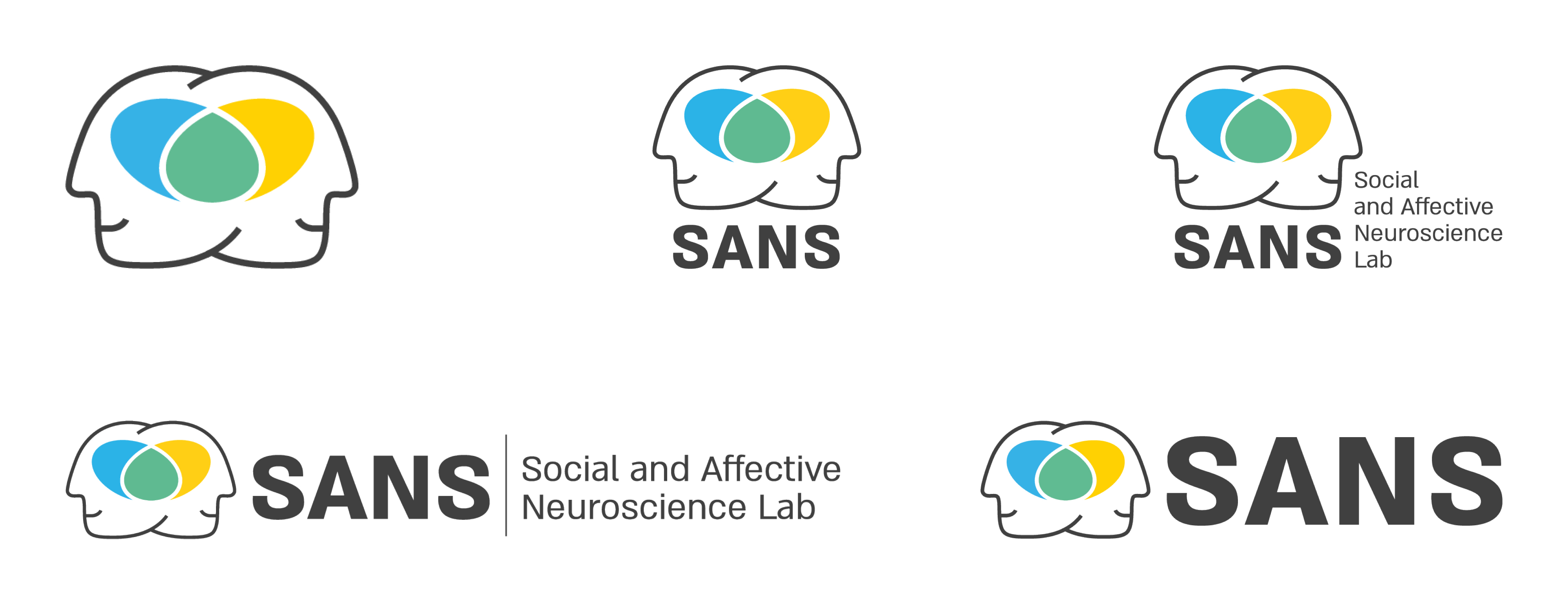 A variety of logo spreads