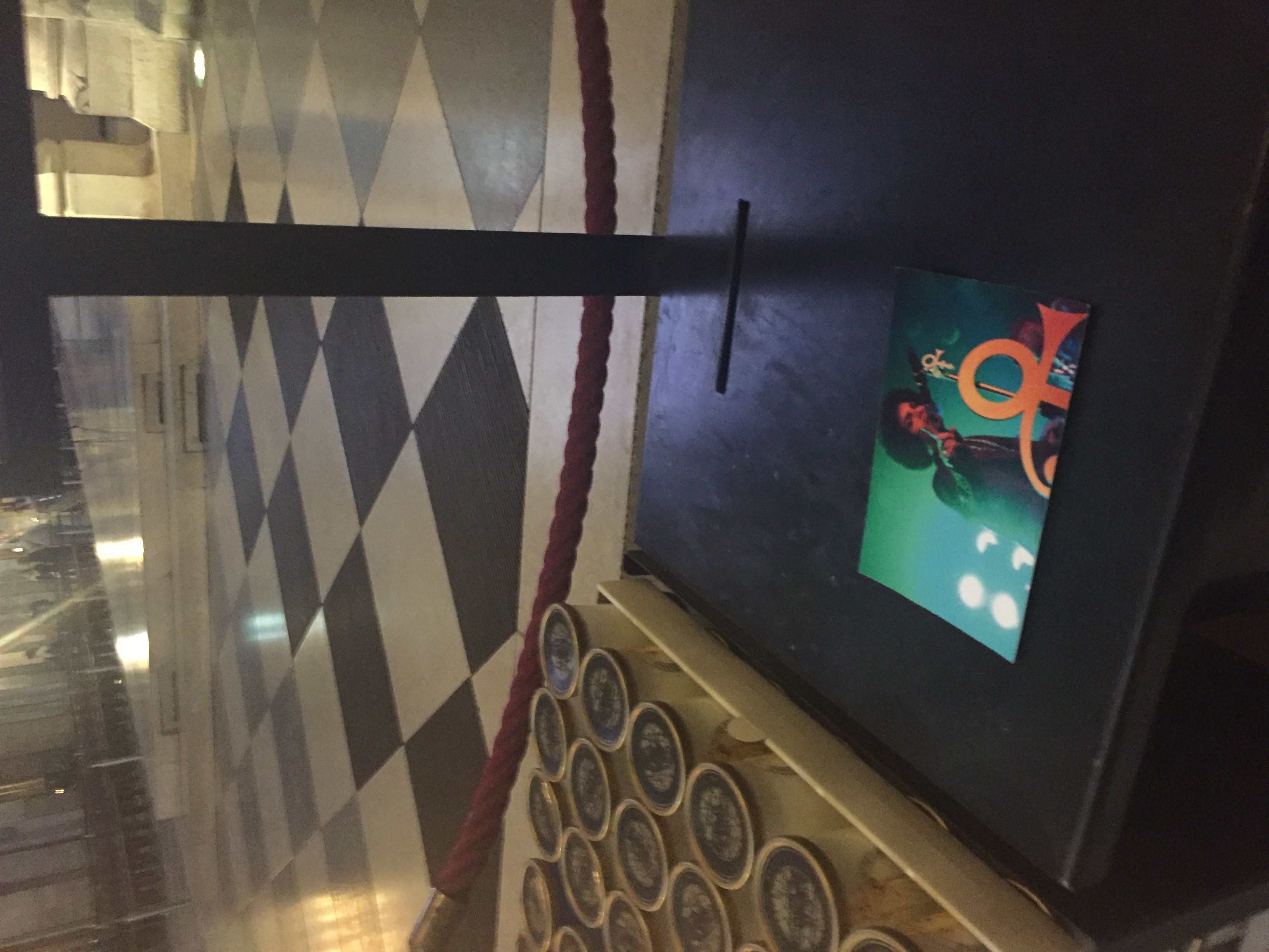 Here's Kenneth's card at Notre Dame in Paris