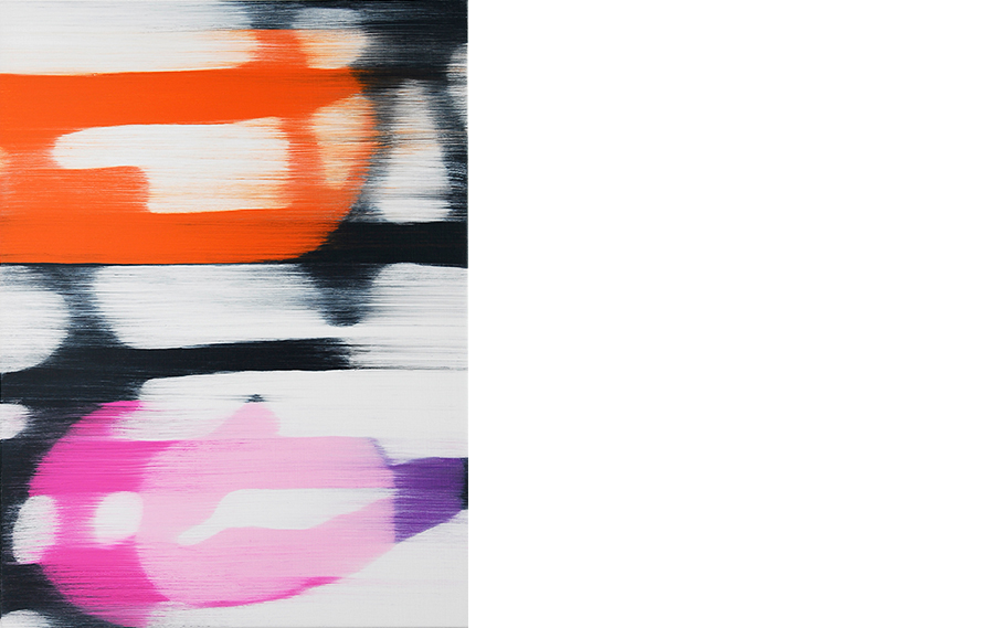 Untitled #2, 2020. Oil on canvas, 24 x 18 inches.