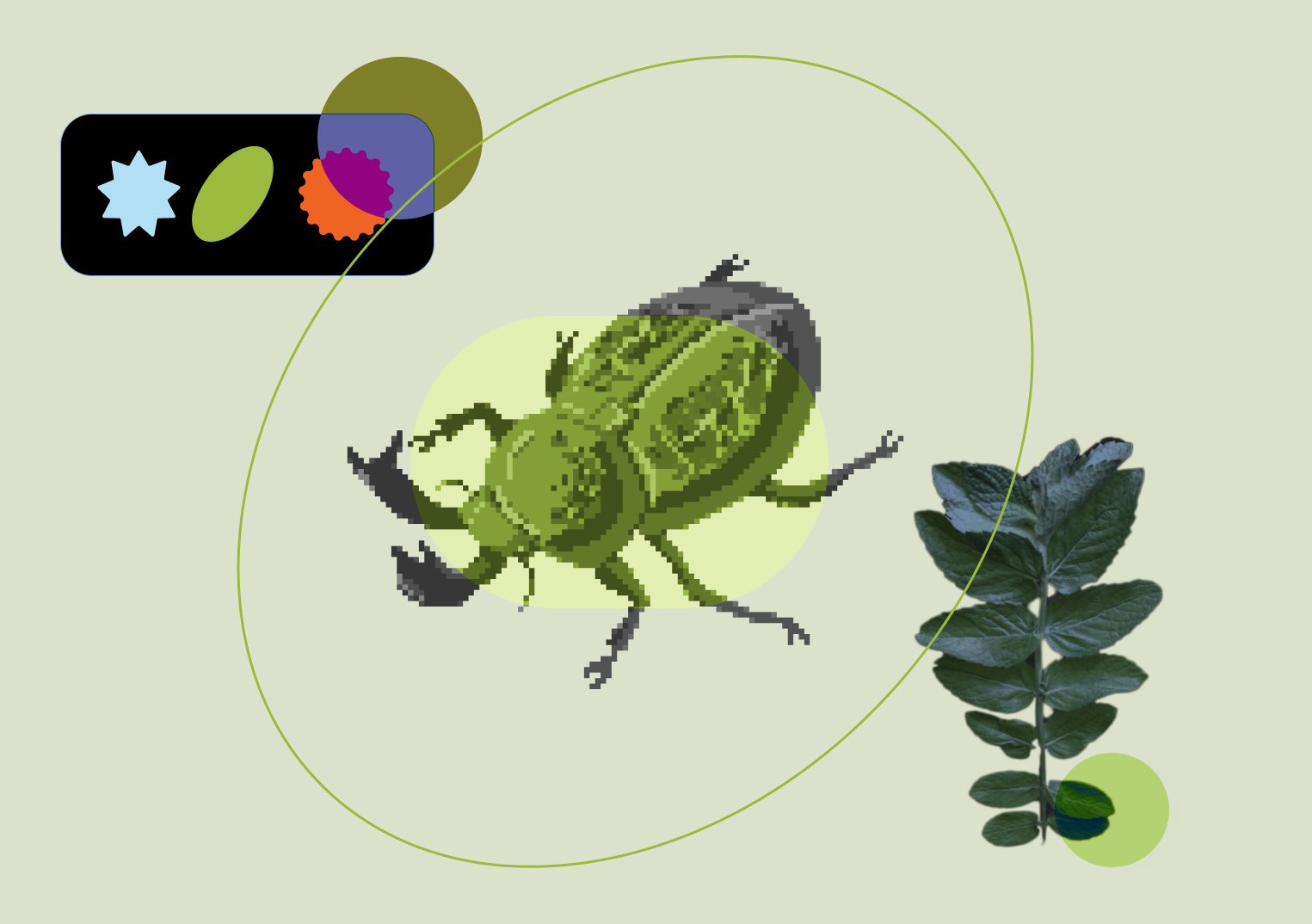 Image representing a collage of elements from a project