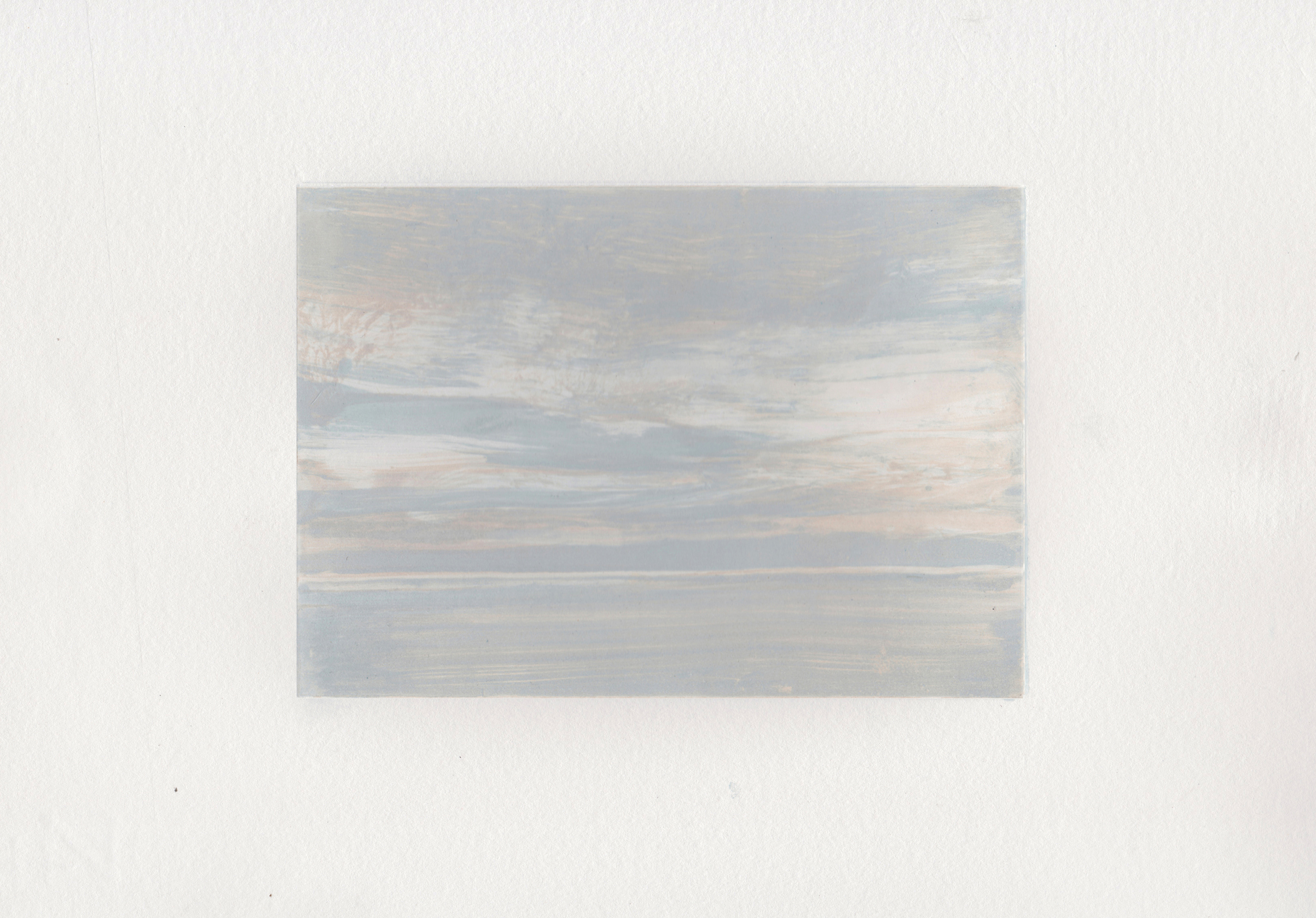 November 9th, unique monotype, 2015, 10.5 x 15 cm