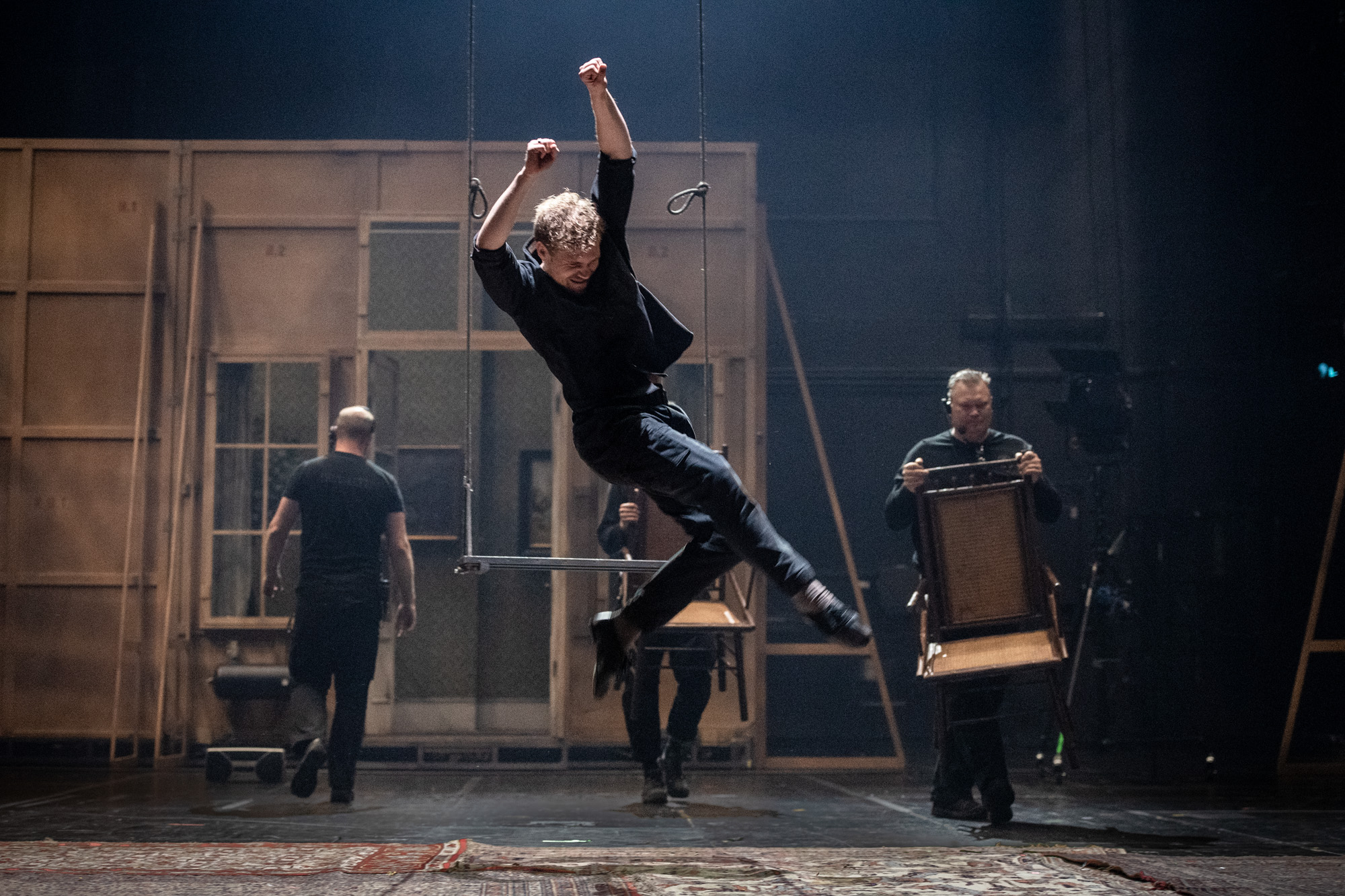 Måsen, Niklas Blomqvist, The Seagull, Kungliga Dramatiska Teatern, Dramaten Stockholm, Photograph by Sören Vilks