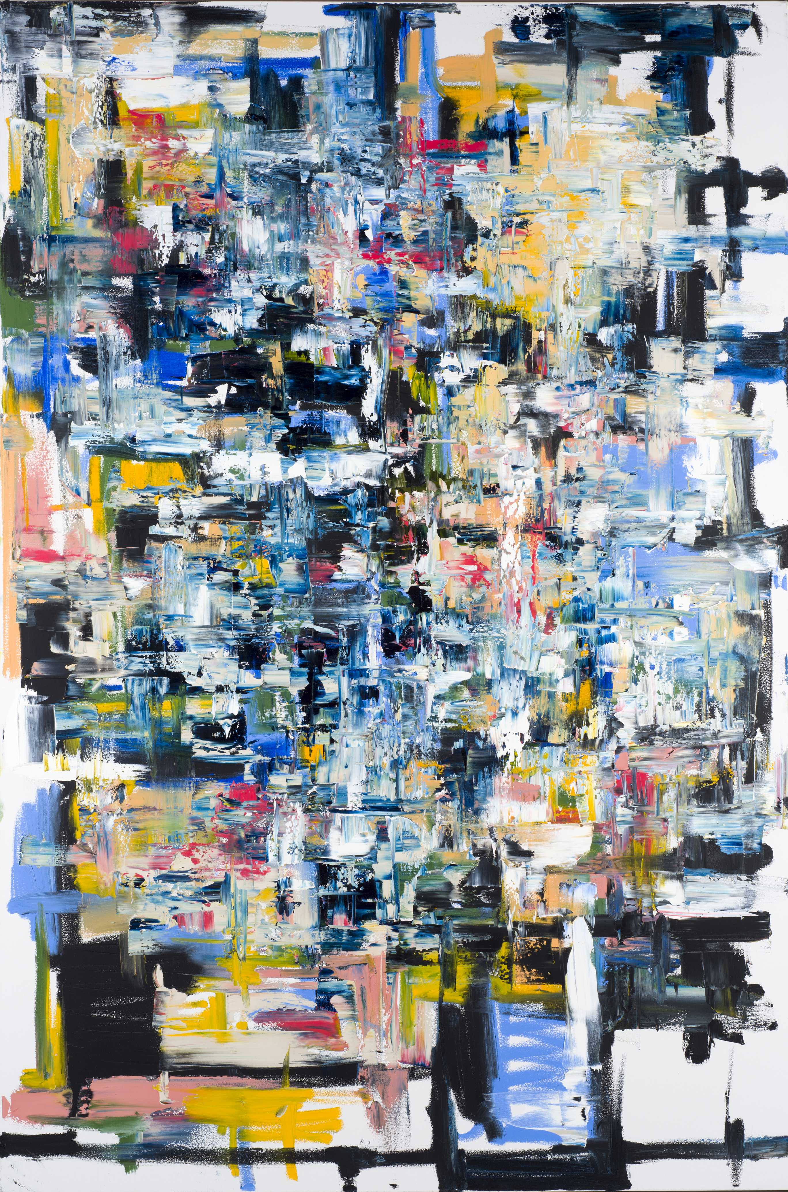 11. No 11 2014 oil on canvas 48 x 72’ inches