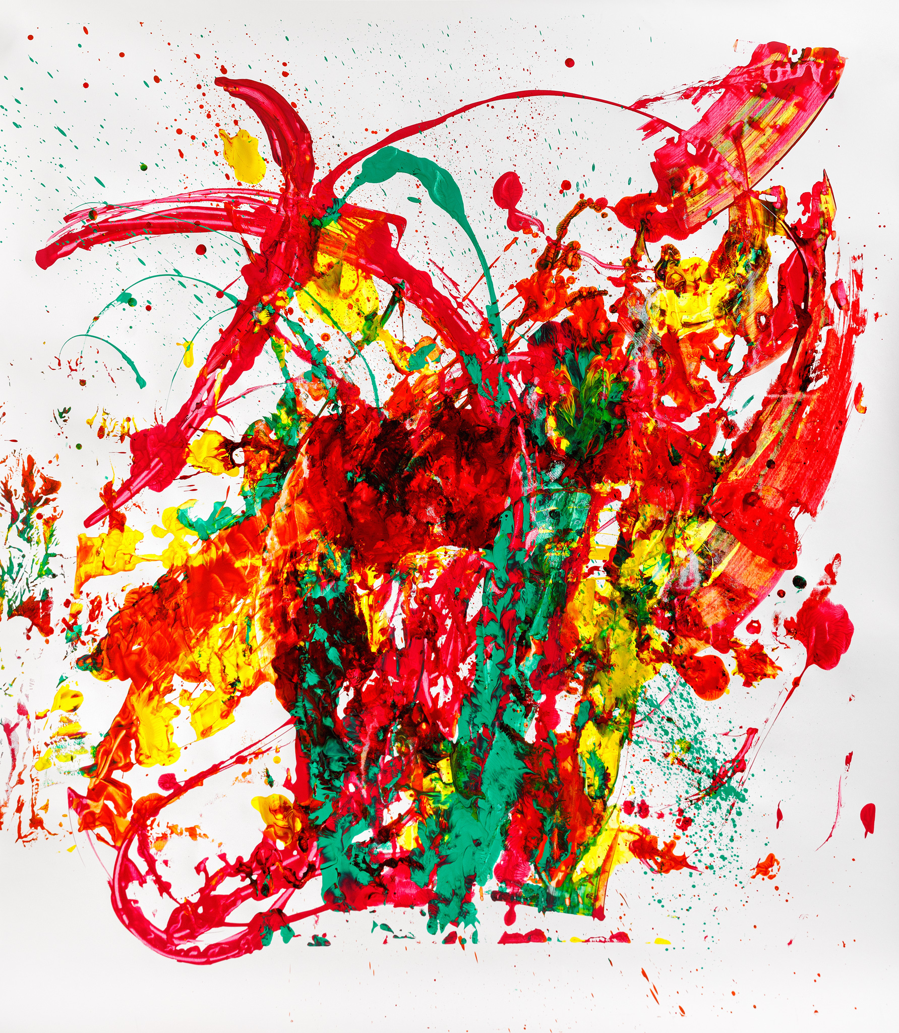 o. T.Acryl auf Papier145 x 130 cm