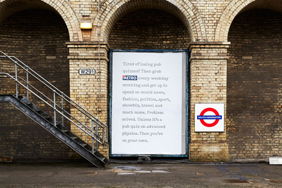 Metro campaign