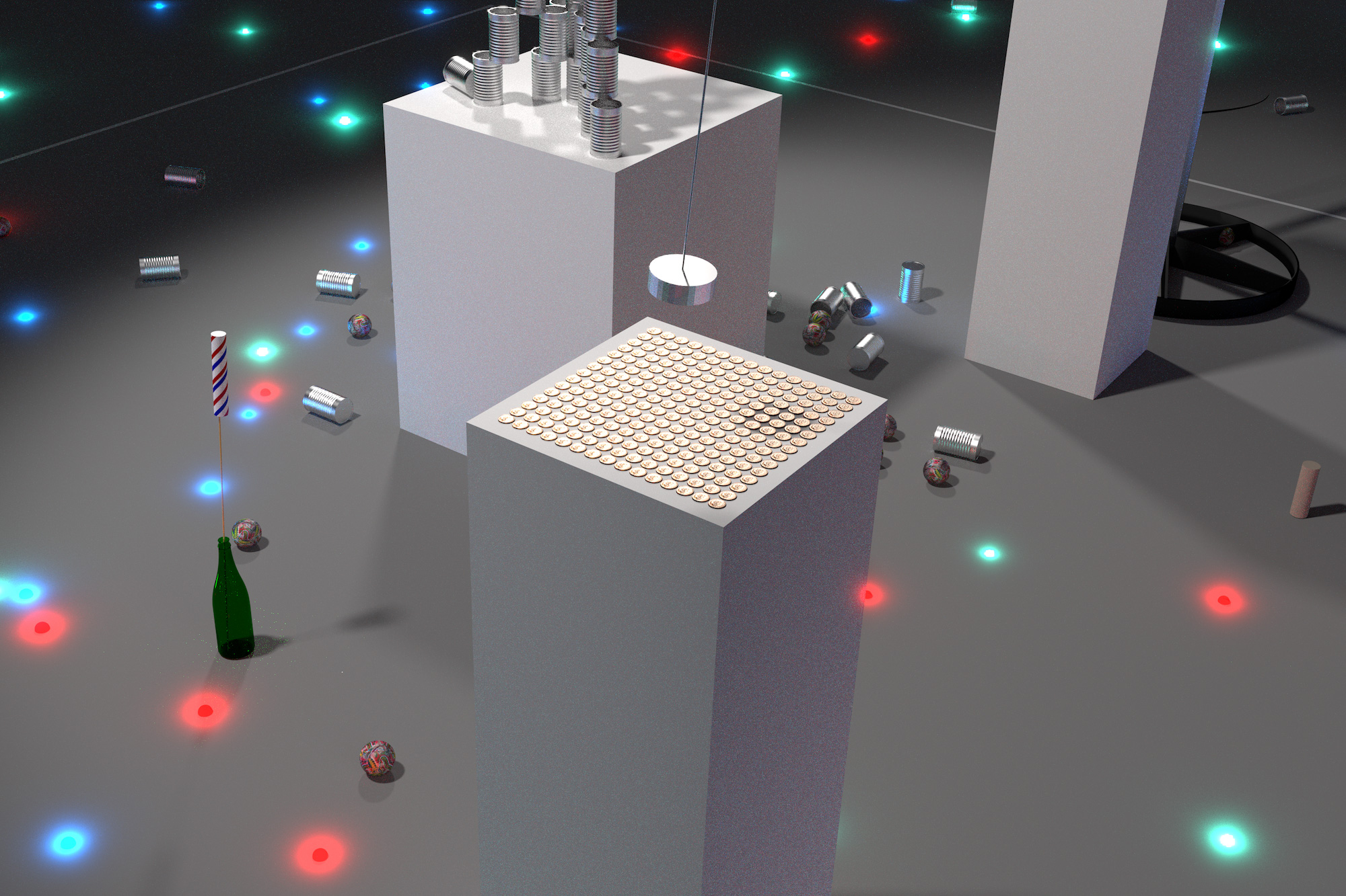 Elsewheres: The Miracle of W21st Street, simulation view at Eyebeam, NYC
