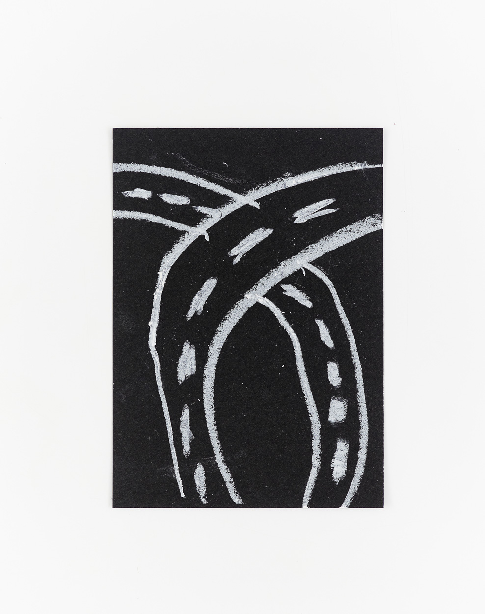 Untitled, 2020. oil pastel on paper. 21cm x 15cm