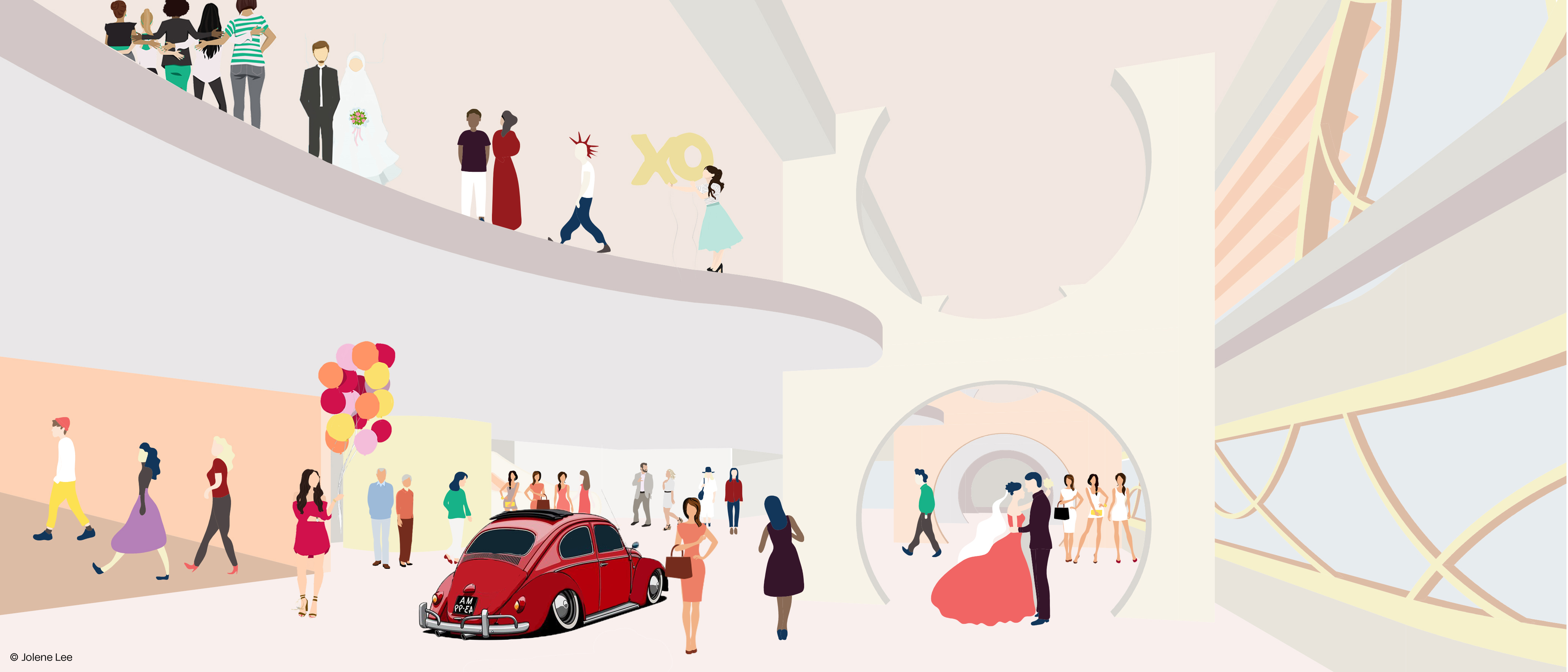 jolene lee one stop wedding centre 2018 interior collage