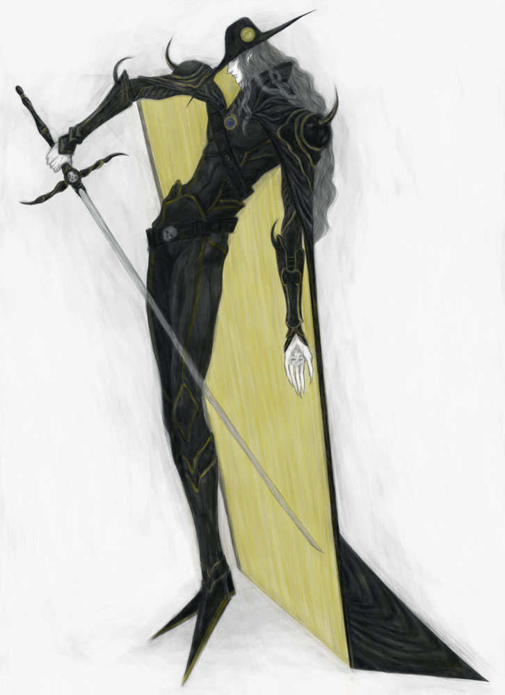 Vampire Hunter D - eileen kai hing kwan illustration