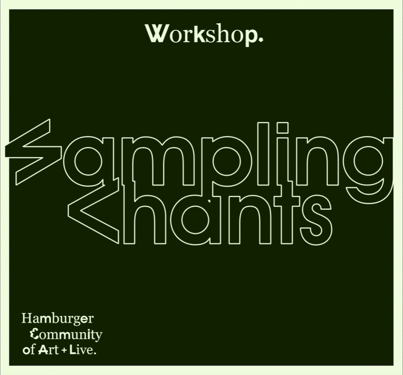 Workshop: Sampling Chants