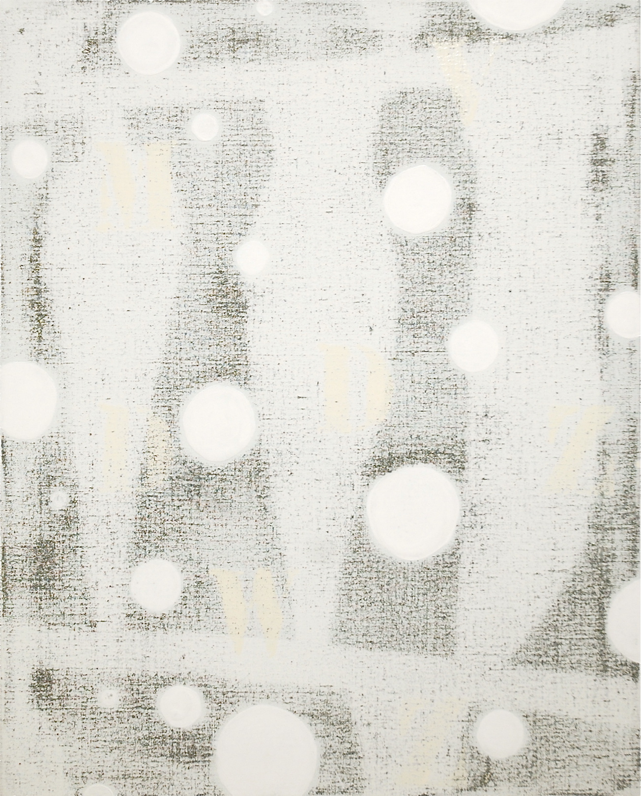 'Roommate no 2' (collector's title), 2008, acrylic and alkyd on canvas, 75 x 60 cm, private collection