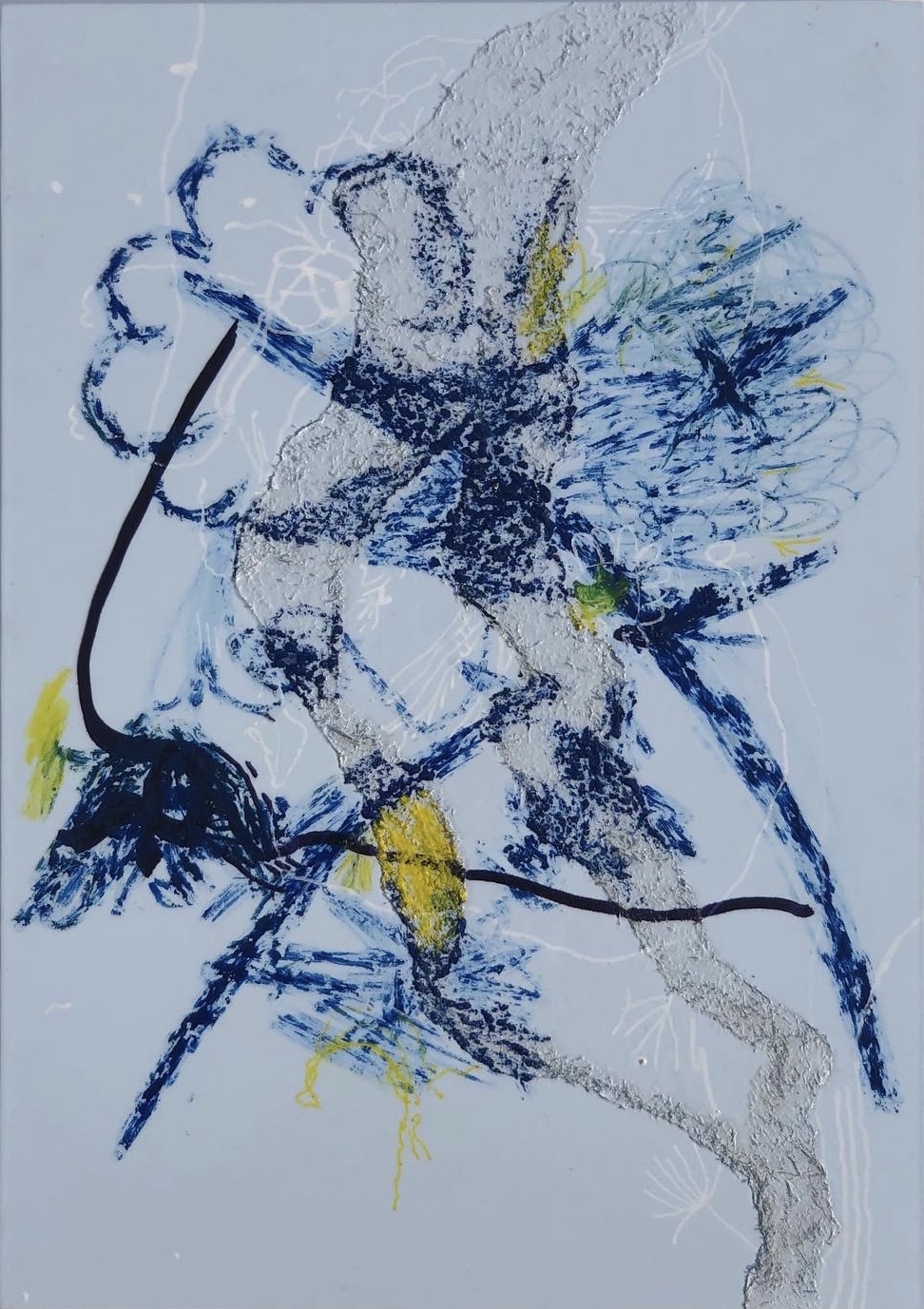 Rouse | Mixed Media on Acrylic | 6"x 9" | 2020