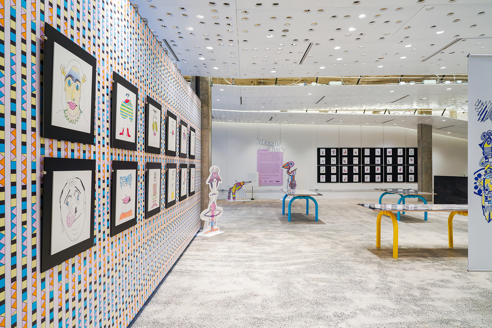 A Doodle Diary | Exhibition Design 