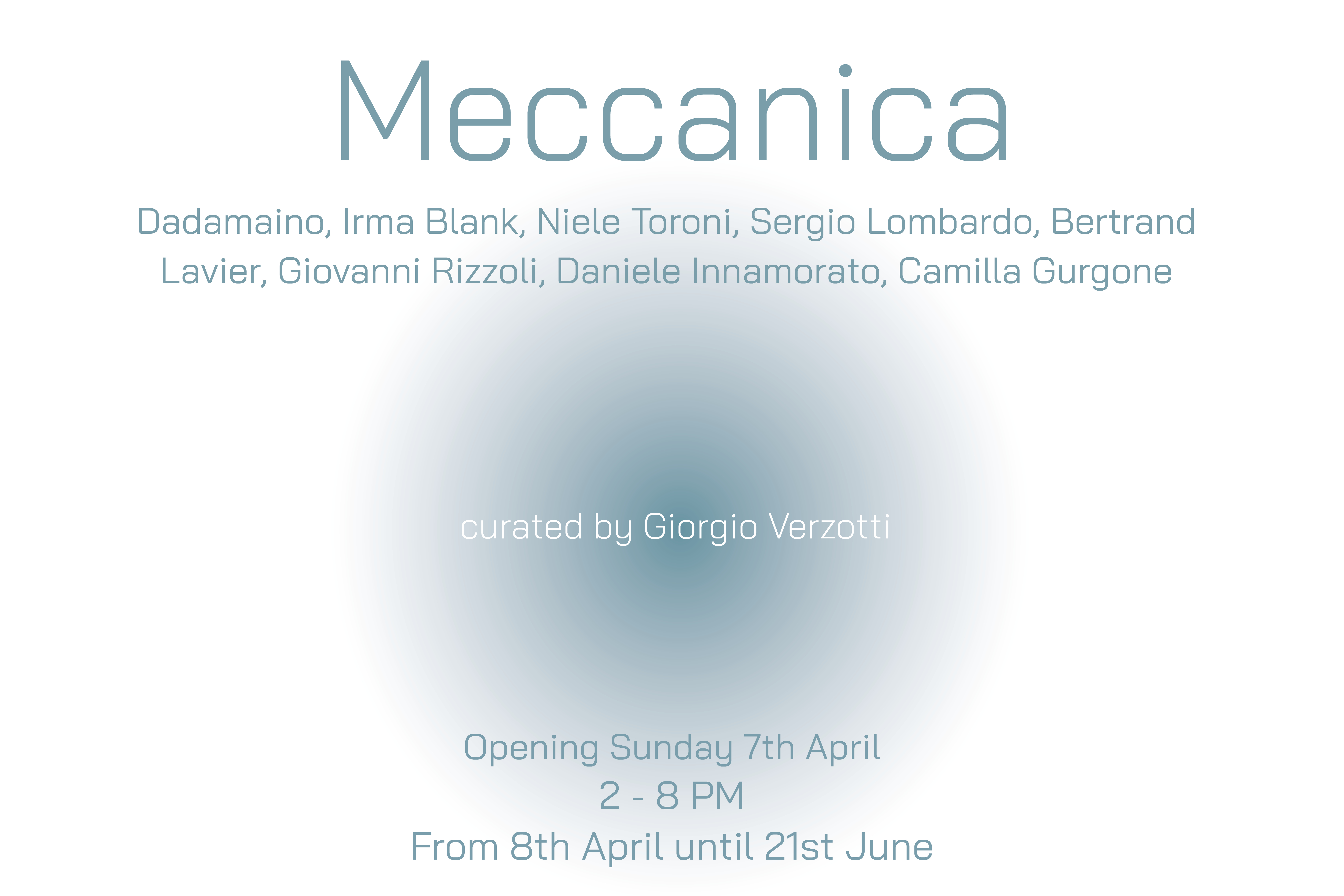 Meccanica | Group Show  8th April - 21st June 2024