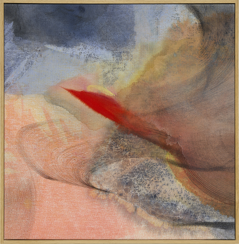 Terrain 2024 Acrylic on canvas Unframed : 56 x 55 cm | Unframed : 22 1/16x 21 5/8 inches