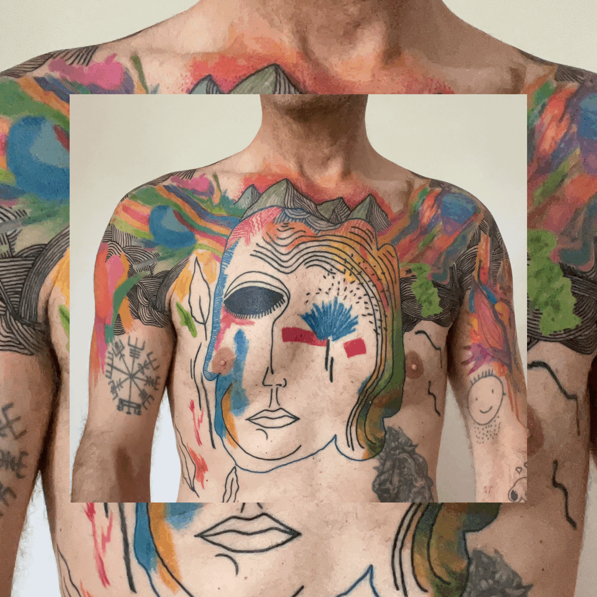 My body as a painting/Healing Body-Shame