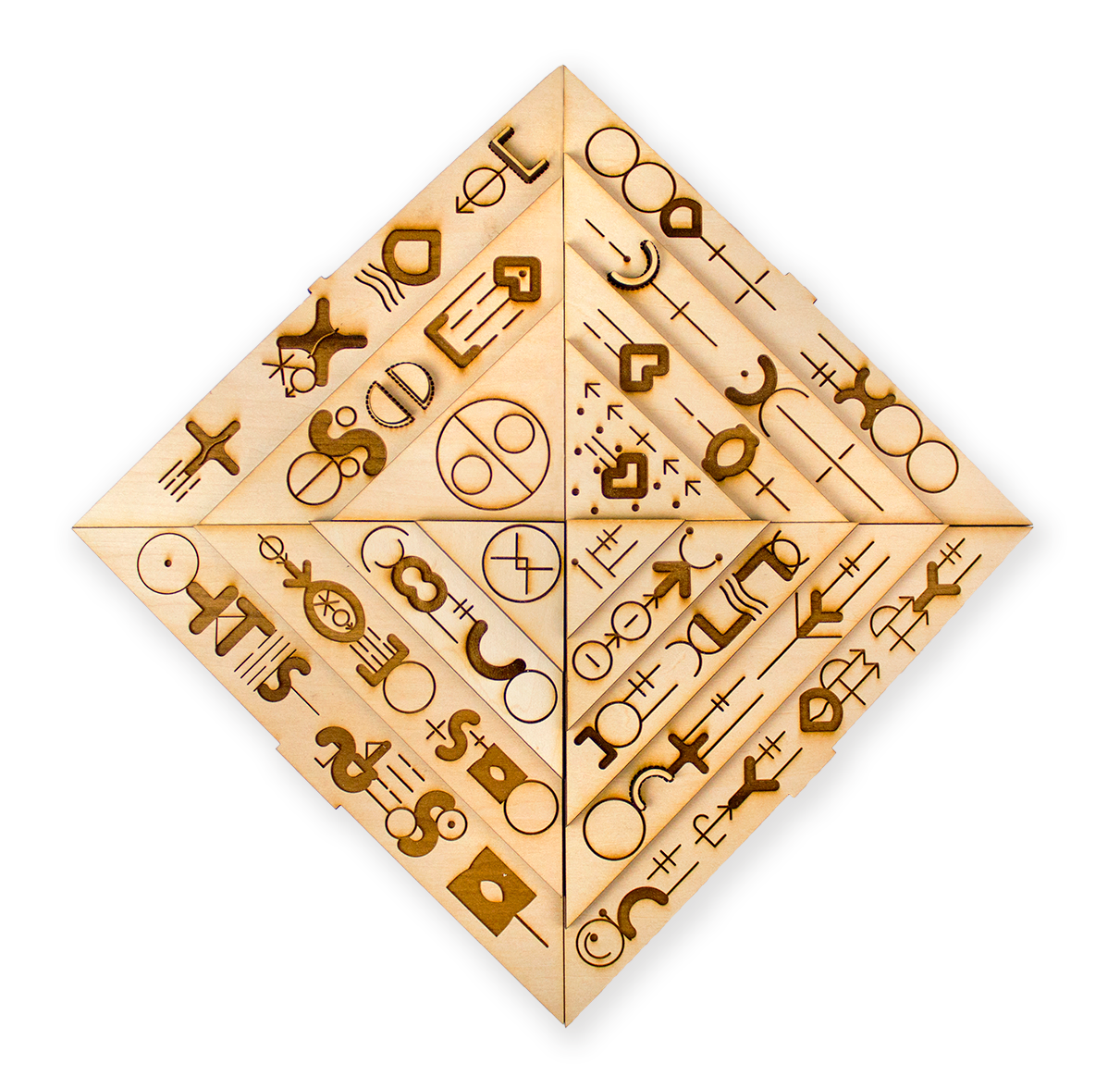 STORY OF TWO SUNS - VISUAL LANGUAGE DESIGN / LASER CUTTING