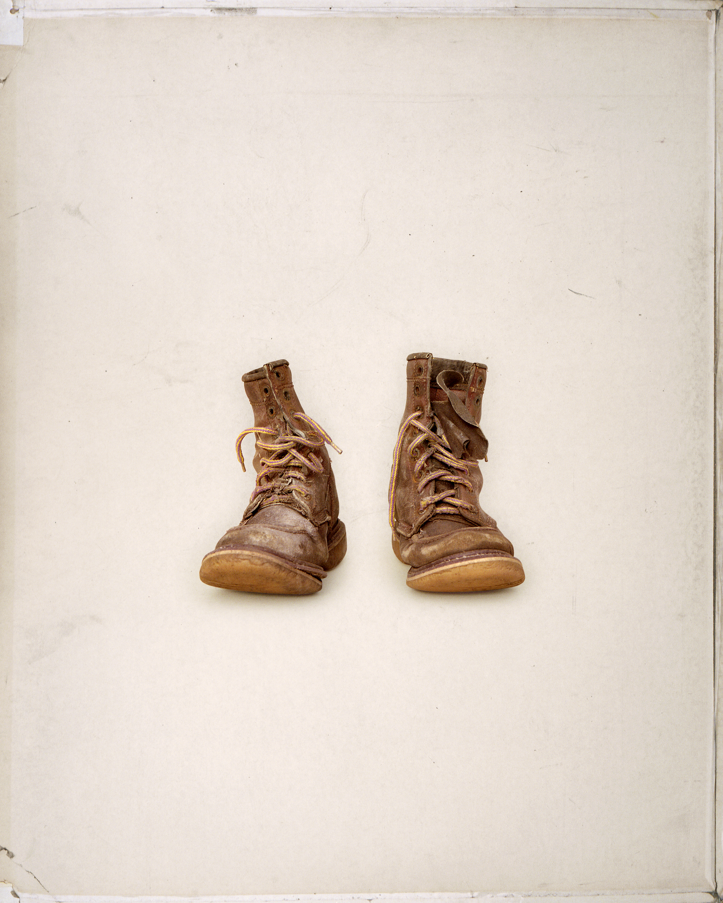 Pair of hiking boots