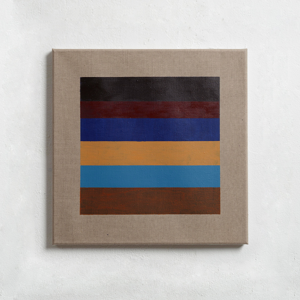 Mogao 428#1, 2020, oil on canvas, 40 x 40 cm