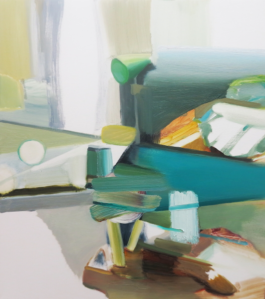 Still 100, oil on canvas, 46 x 38cm, 2013