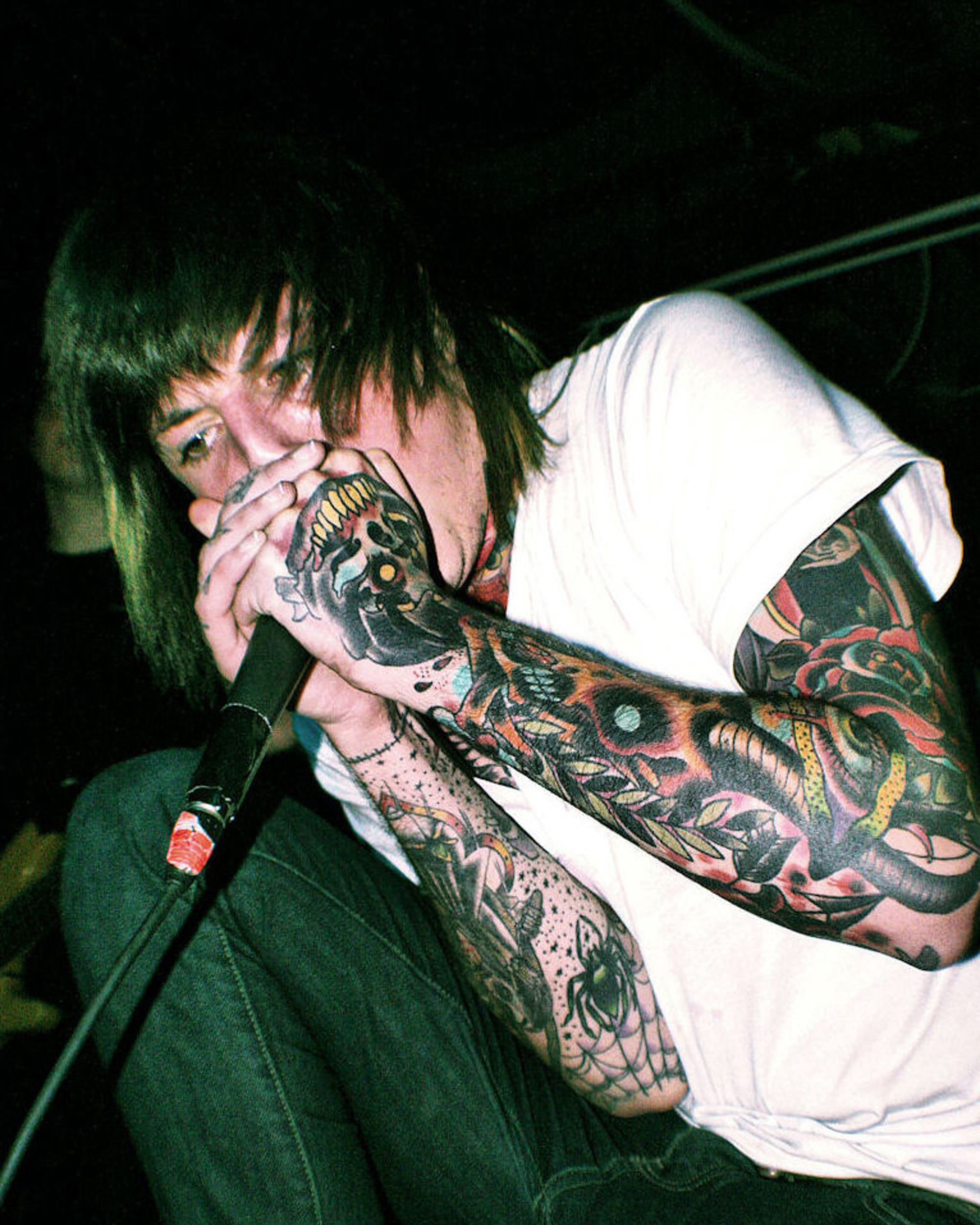 Oli Skyes of Bring Me The Horizon, 2009