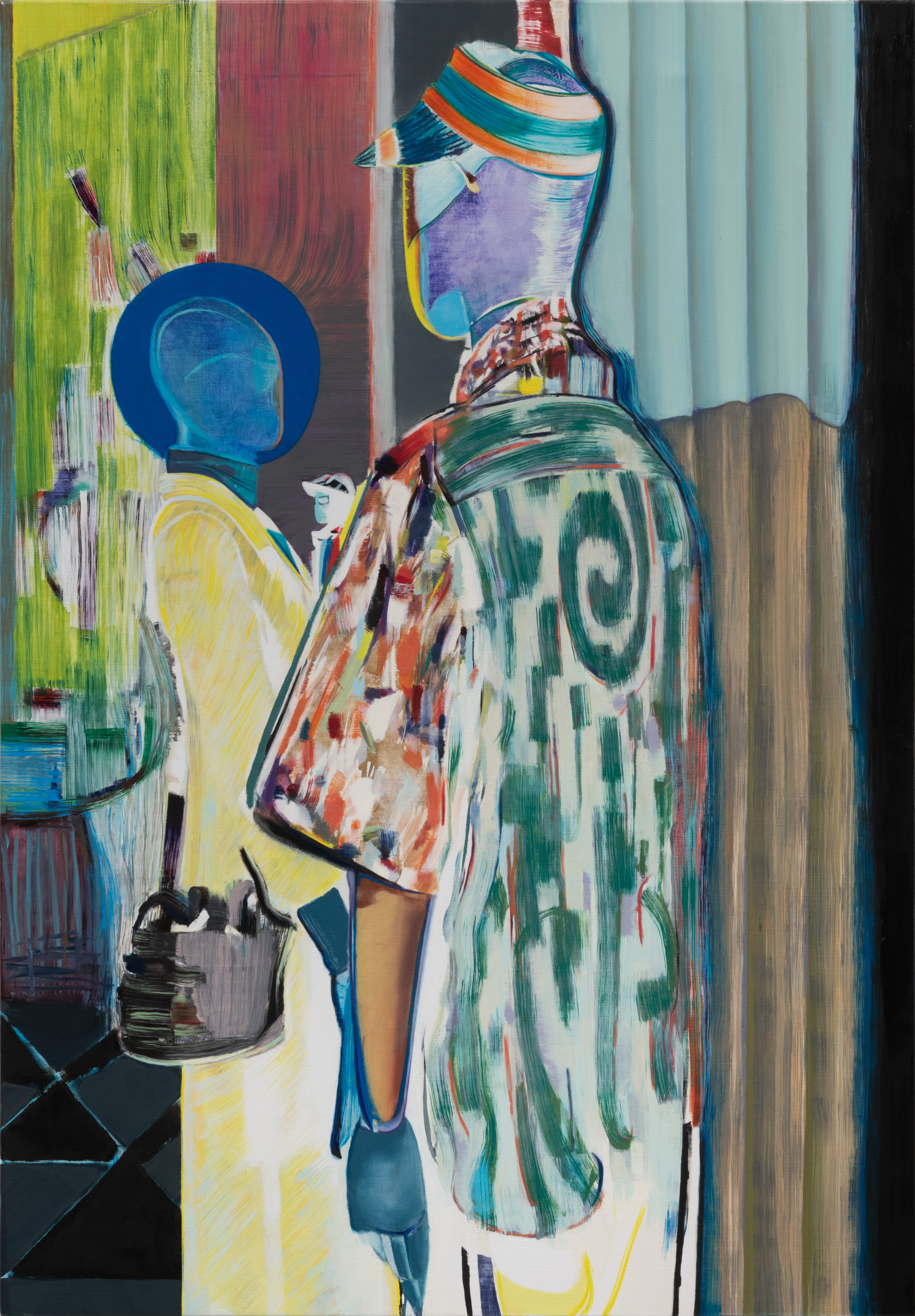 The Fantastic Narrative, 2020, Oil on linen, 130cm X 90cm