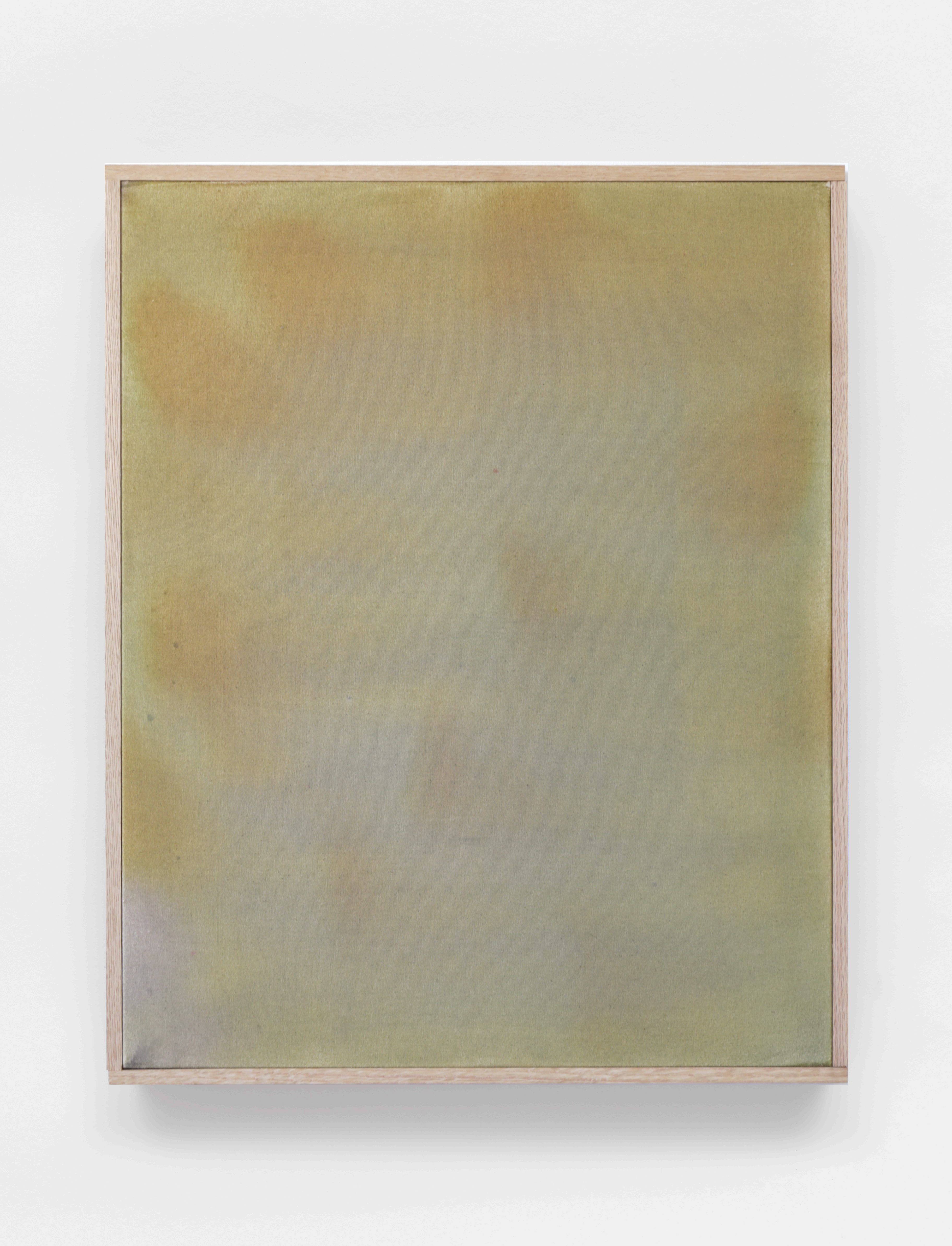 S11 (Ochre Wash), 31 x 25" with oak artist frame, $145/wk