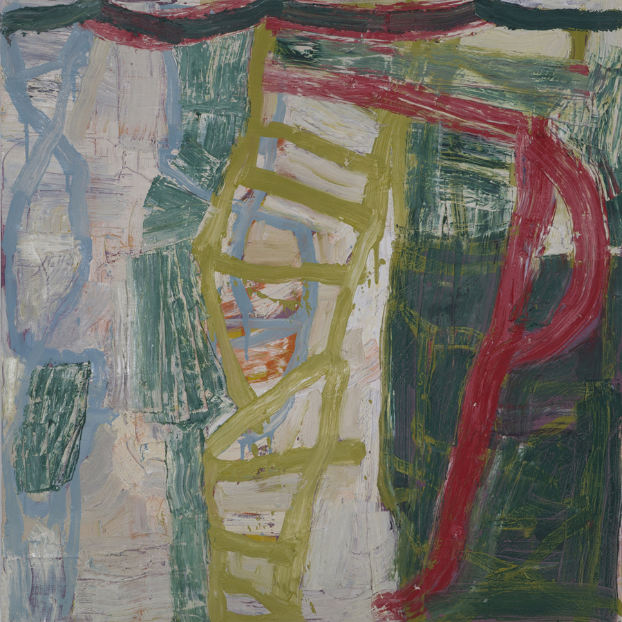 A Fire, 2012, oil on canvas, 36x36in