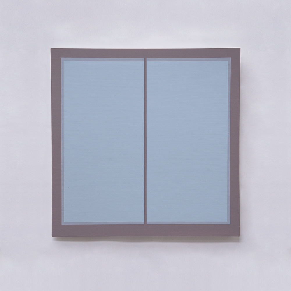 SE#3, 2019, acrylic on MDF, 40 x 40 cm