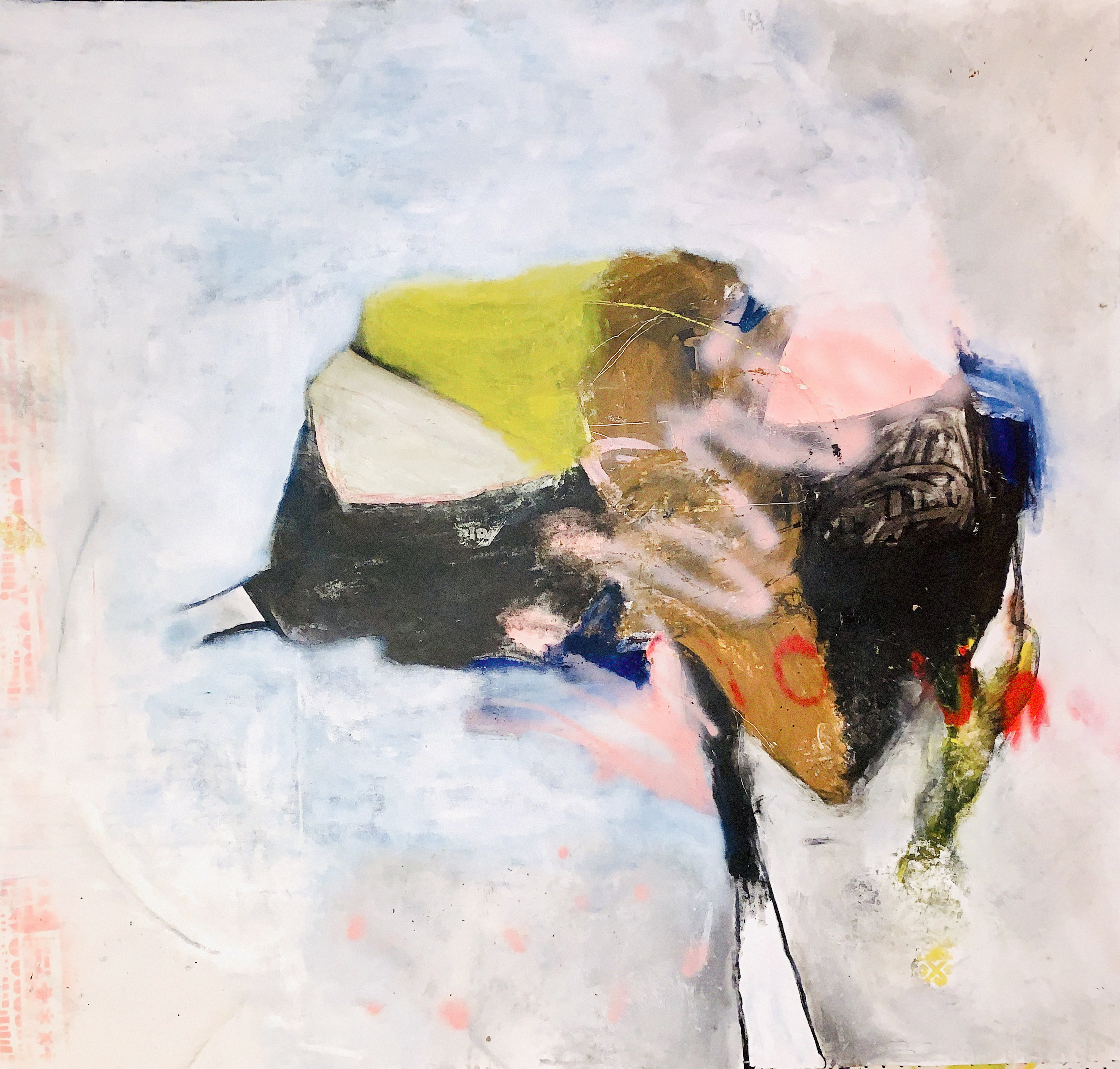 for a see through loveMixed Media on Canvas 152cm x 125cma︎