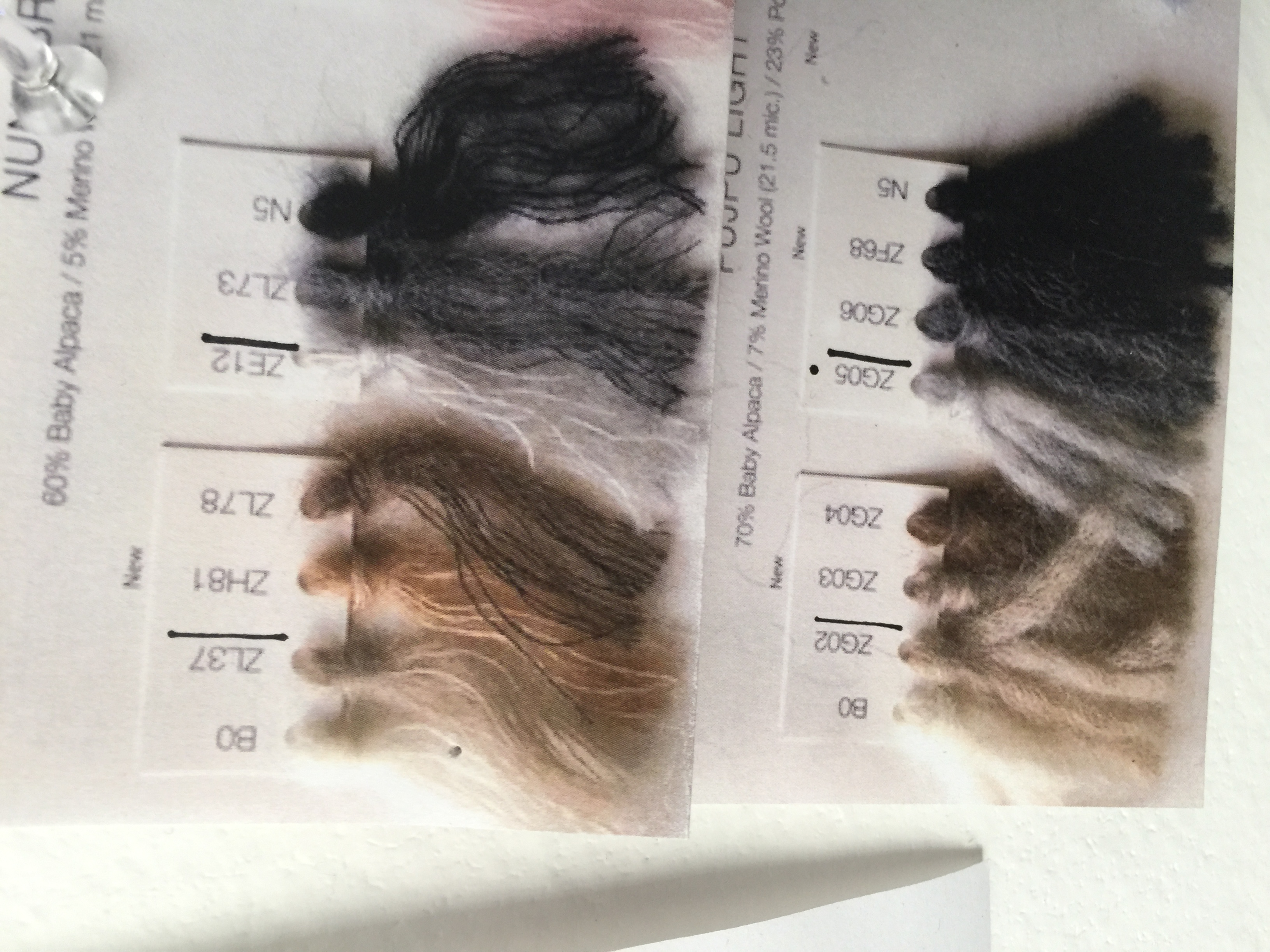 SW . AW2020 PASIFLORA YARN´S COLOR CHART