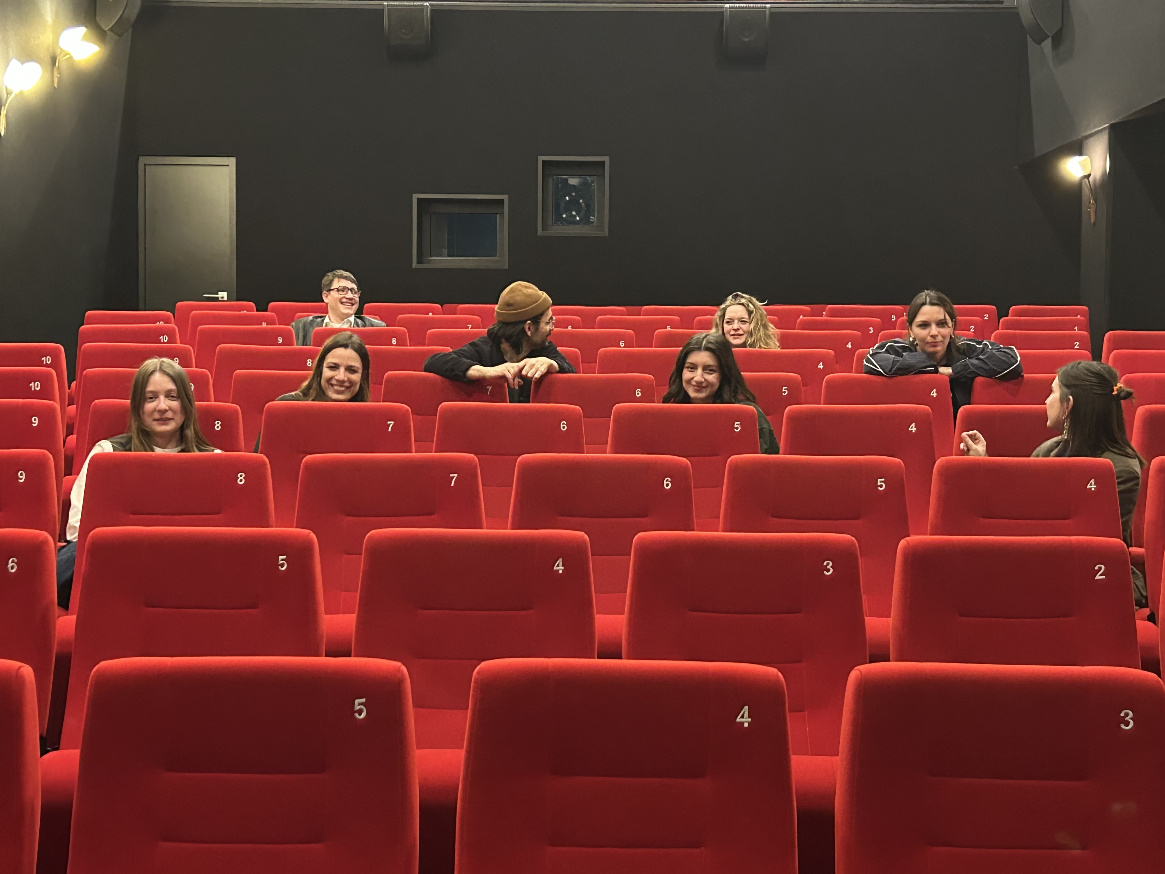 Das Mimosa Team beim Feministischen Kampftag 2025 @Lichtspiele Kalk