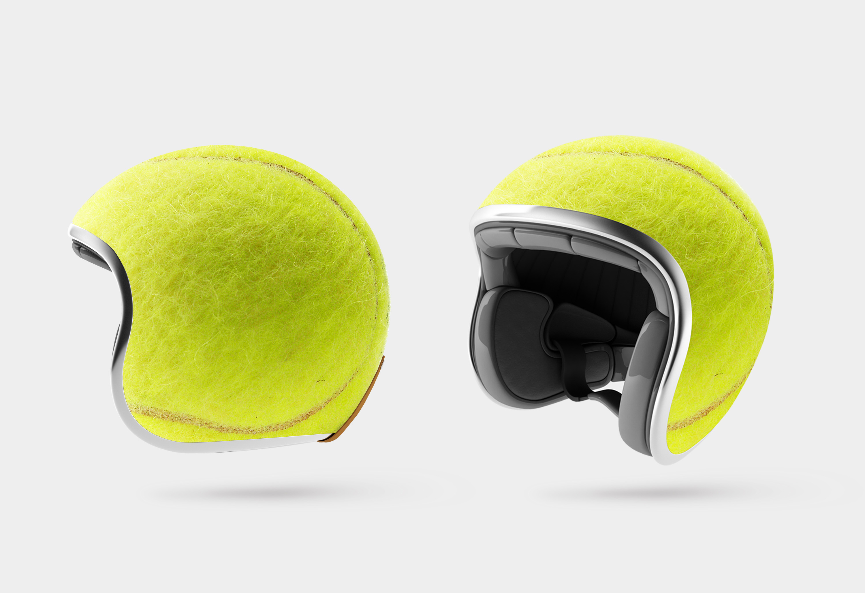 Funhead - motorbike helmet concept design. Product design. Creative helmets design. Created by Eclectic M Studio.