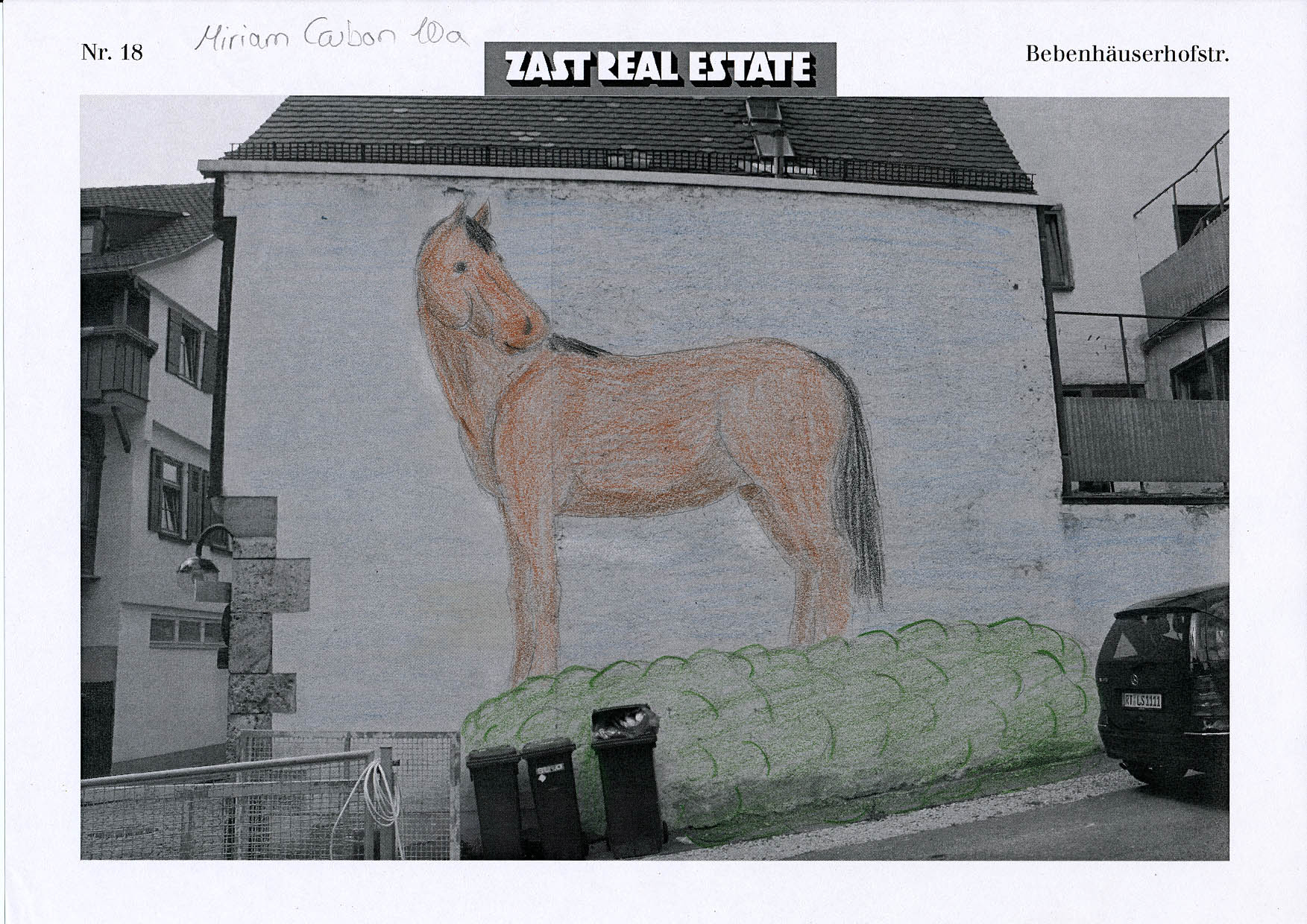 Bewohnerskizze, Reutlingen