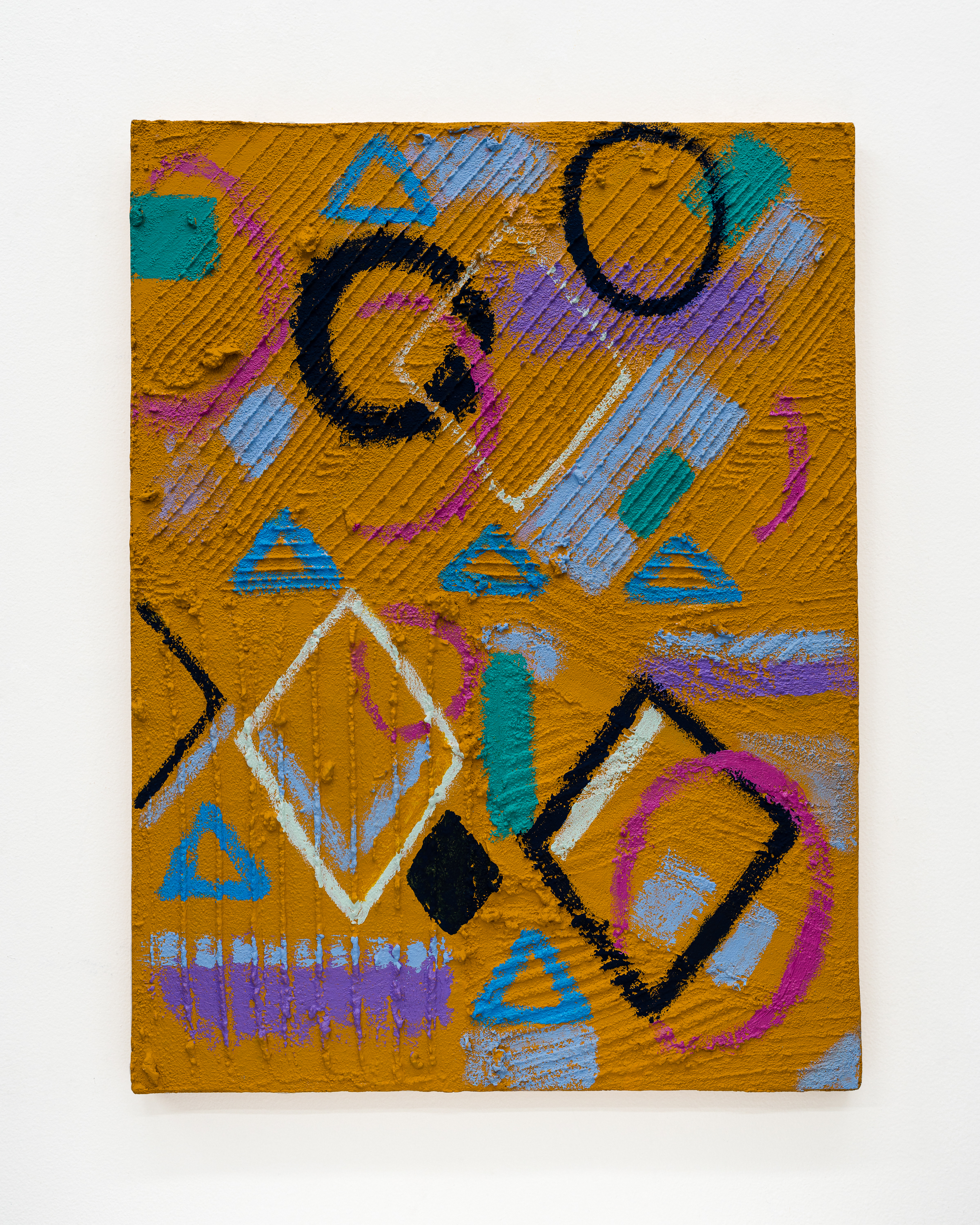 Stucco Painting 101, 202024 x 18 x 1.25 "