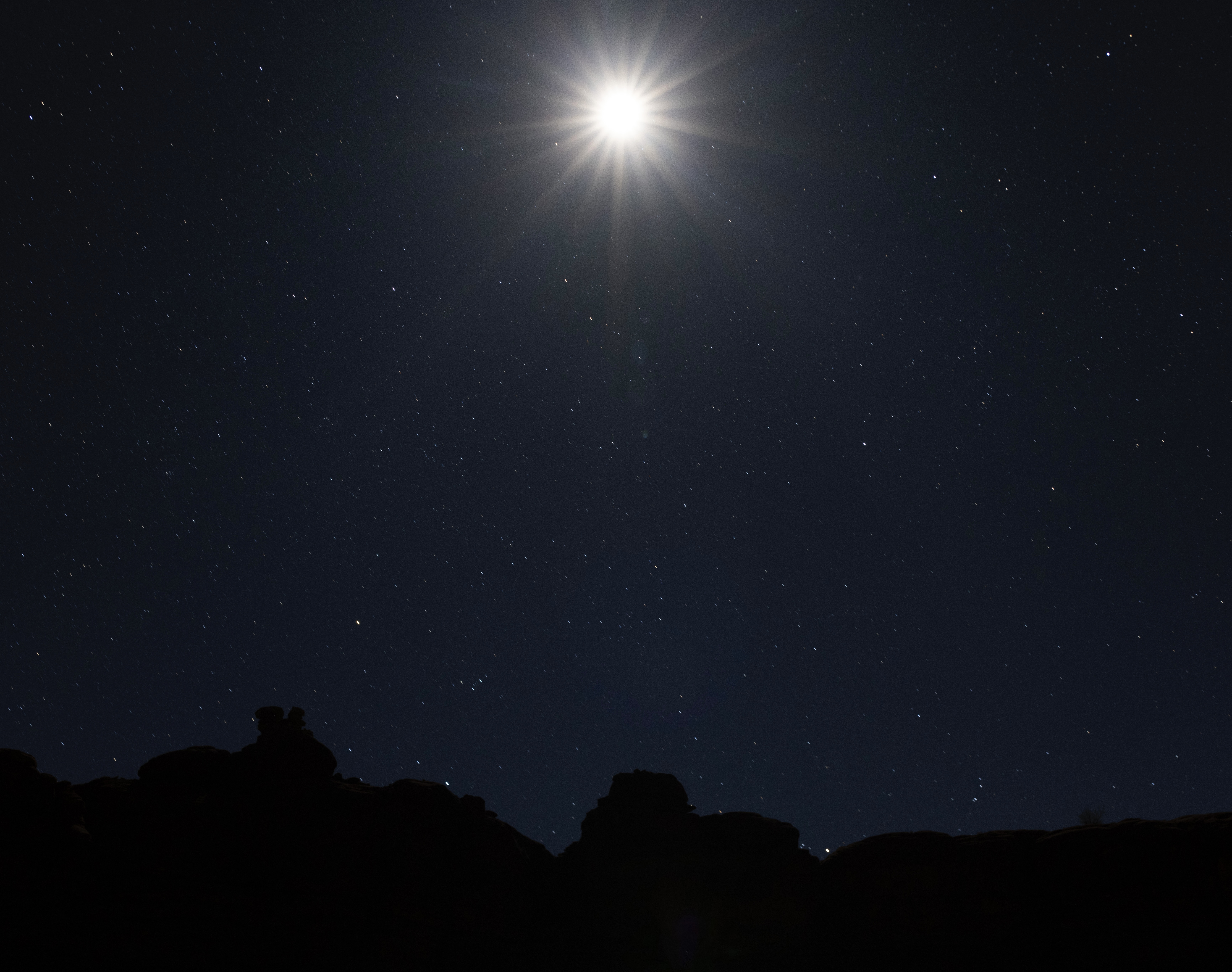 The Sun, the Stars and the Moon, Moab, UT, 2024