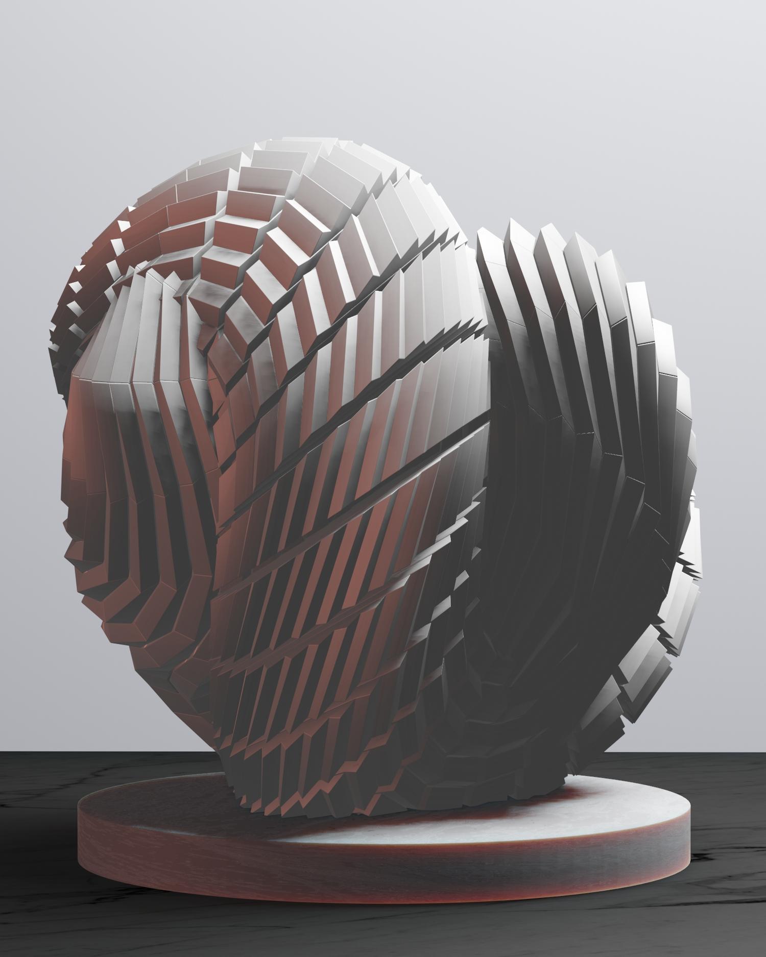 DIGITAL SCULPTURE _ AMMONITE