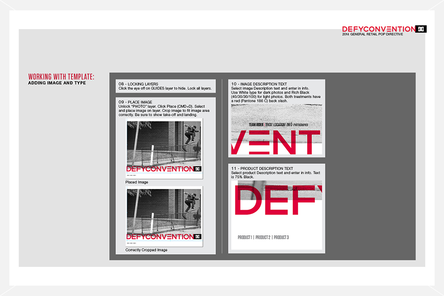DEFY CONVENTION - Resize/New Creative Directive
