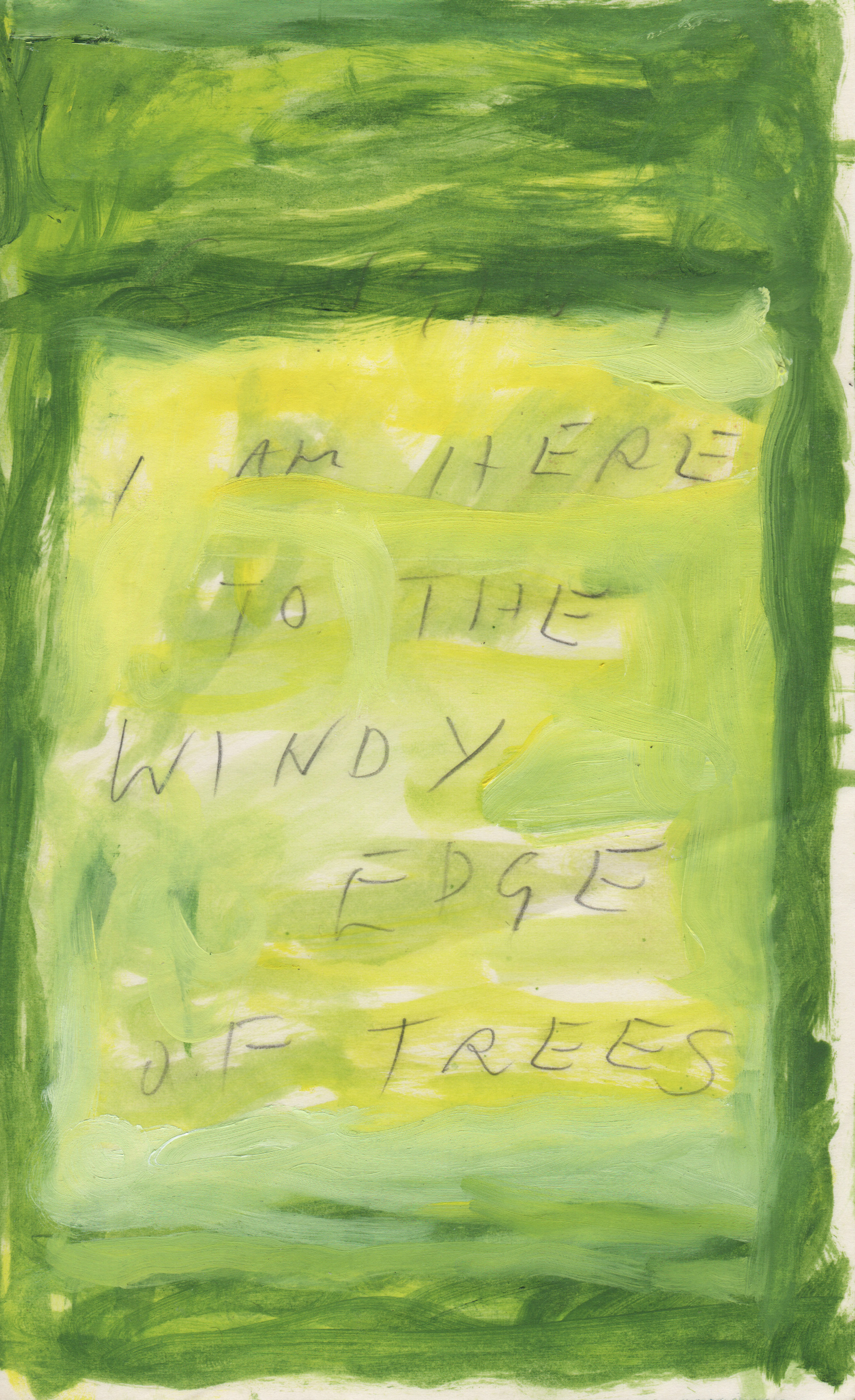 Untitled 6, oil on paper, 12 x 20 cm, 2021