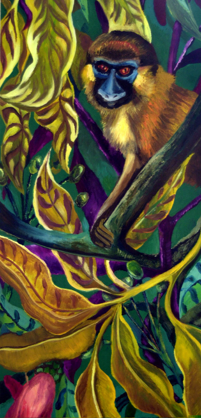 Zoom of Monos Allargat