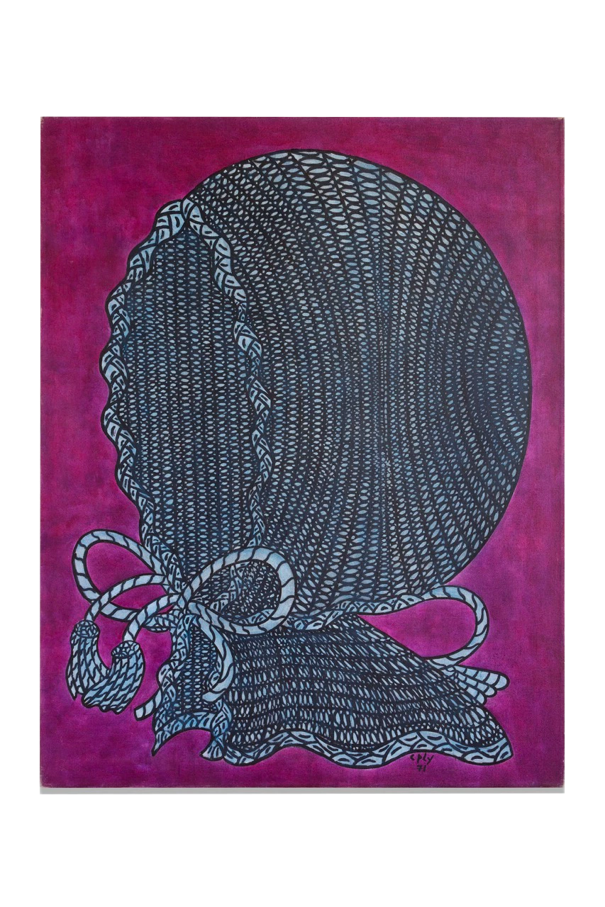 William n Copley - Baby bonnet, 1971