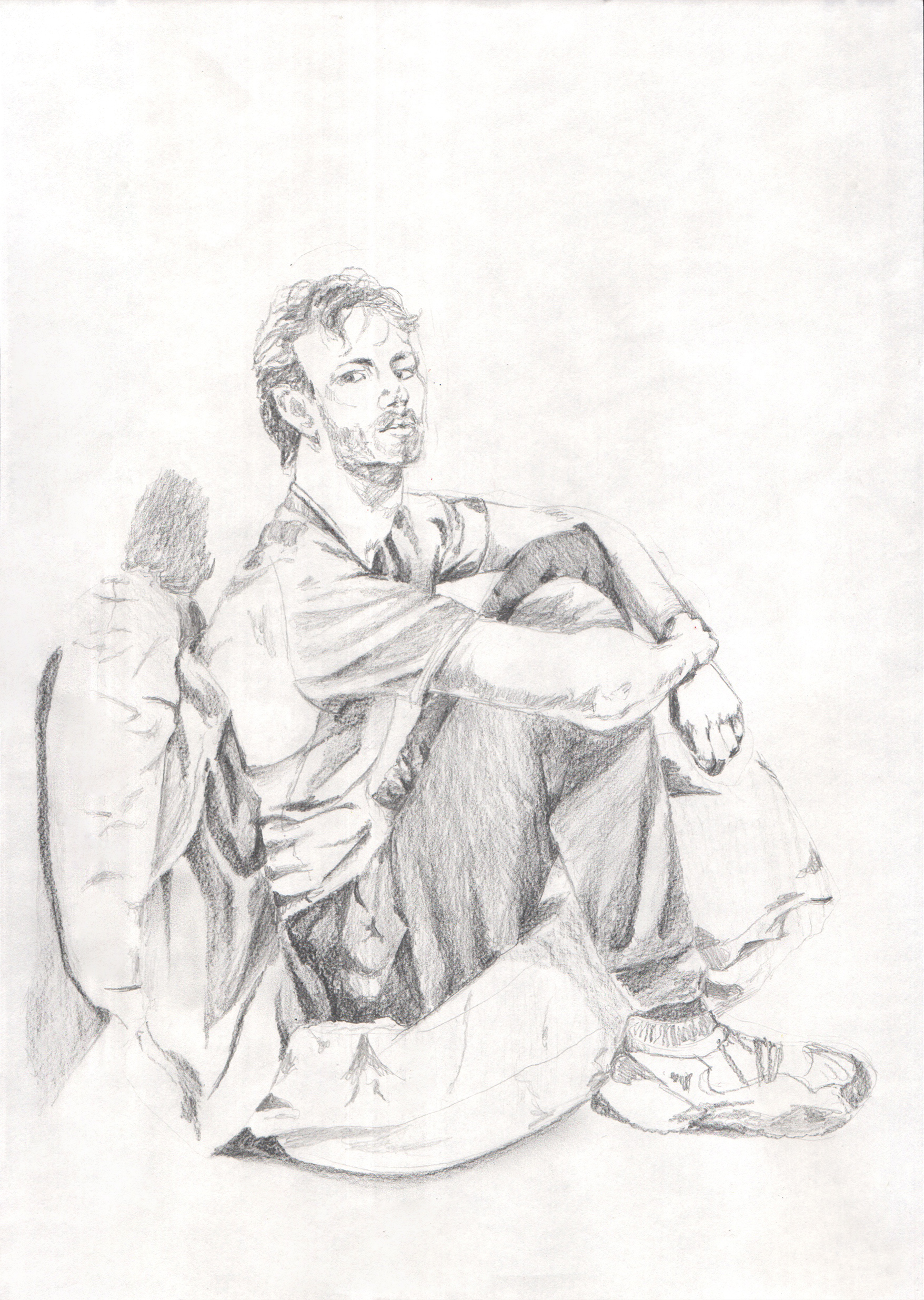 Pencil on paper, 420 x 298 mm, 2020