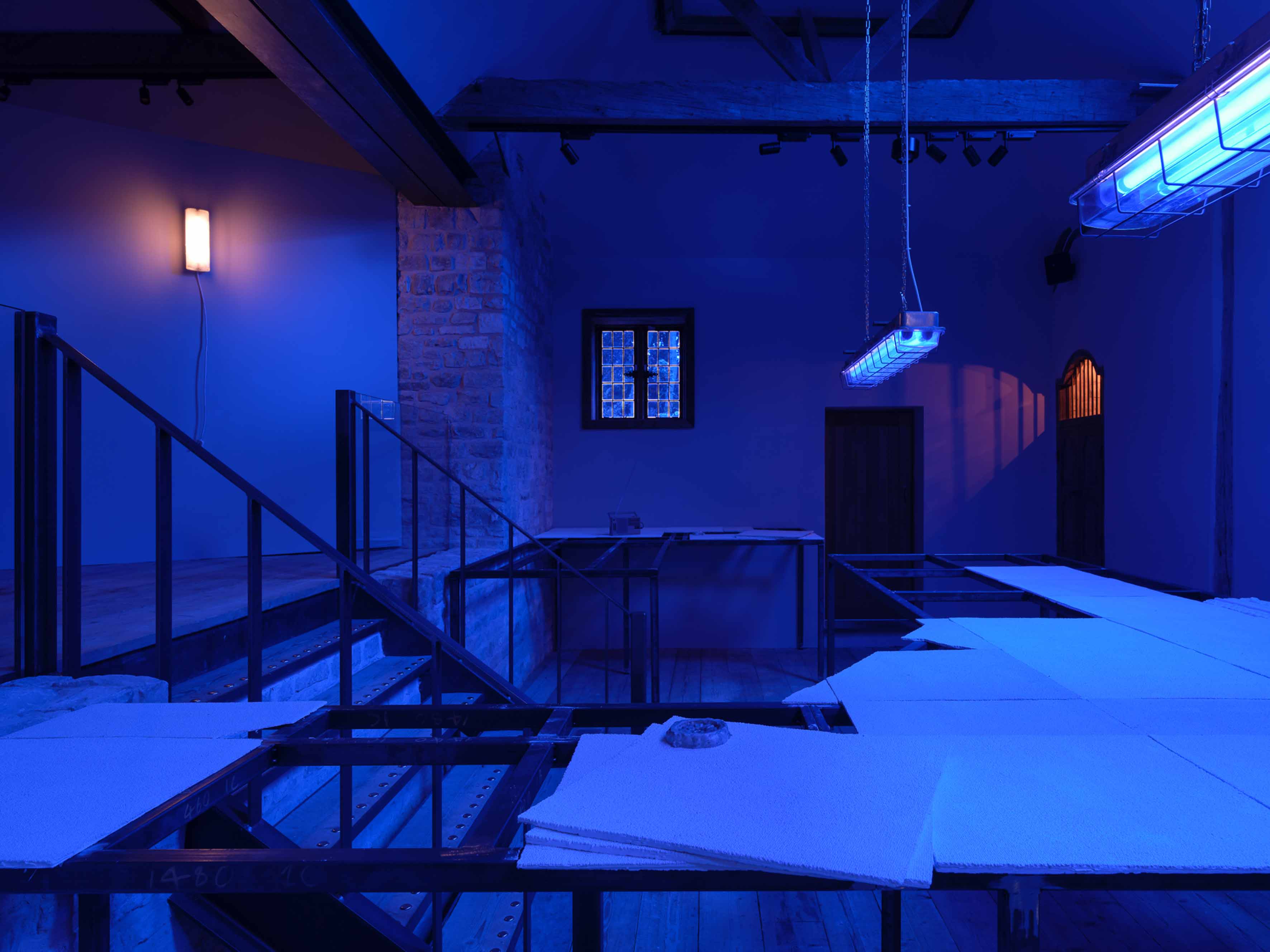 NOTHING CONCRETE by ALI GLOVER at INSPECTION PIT curated by KOLLEKTIV COLLECTIVE [from 20241005 to 20241025] [Photo: Ben Westoby] 