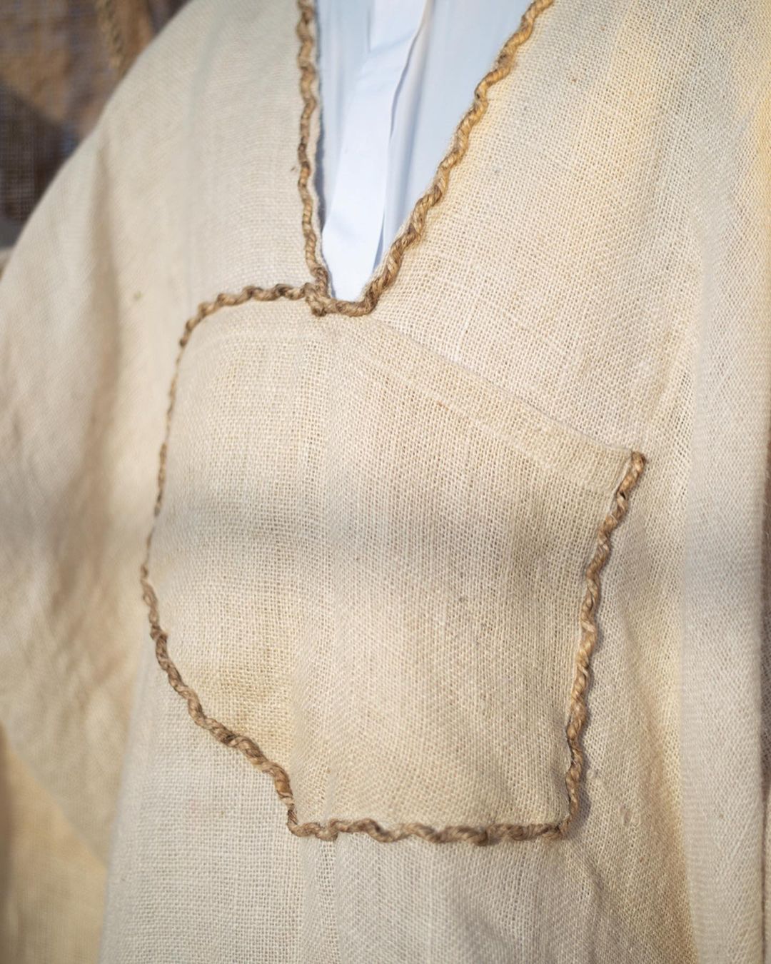 Raffia garment, 2019 - Photography: Ibrahima Diakhaté