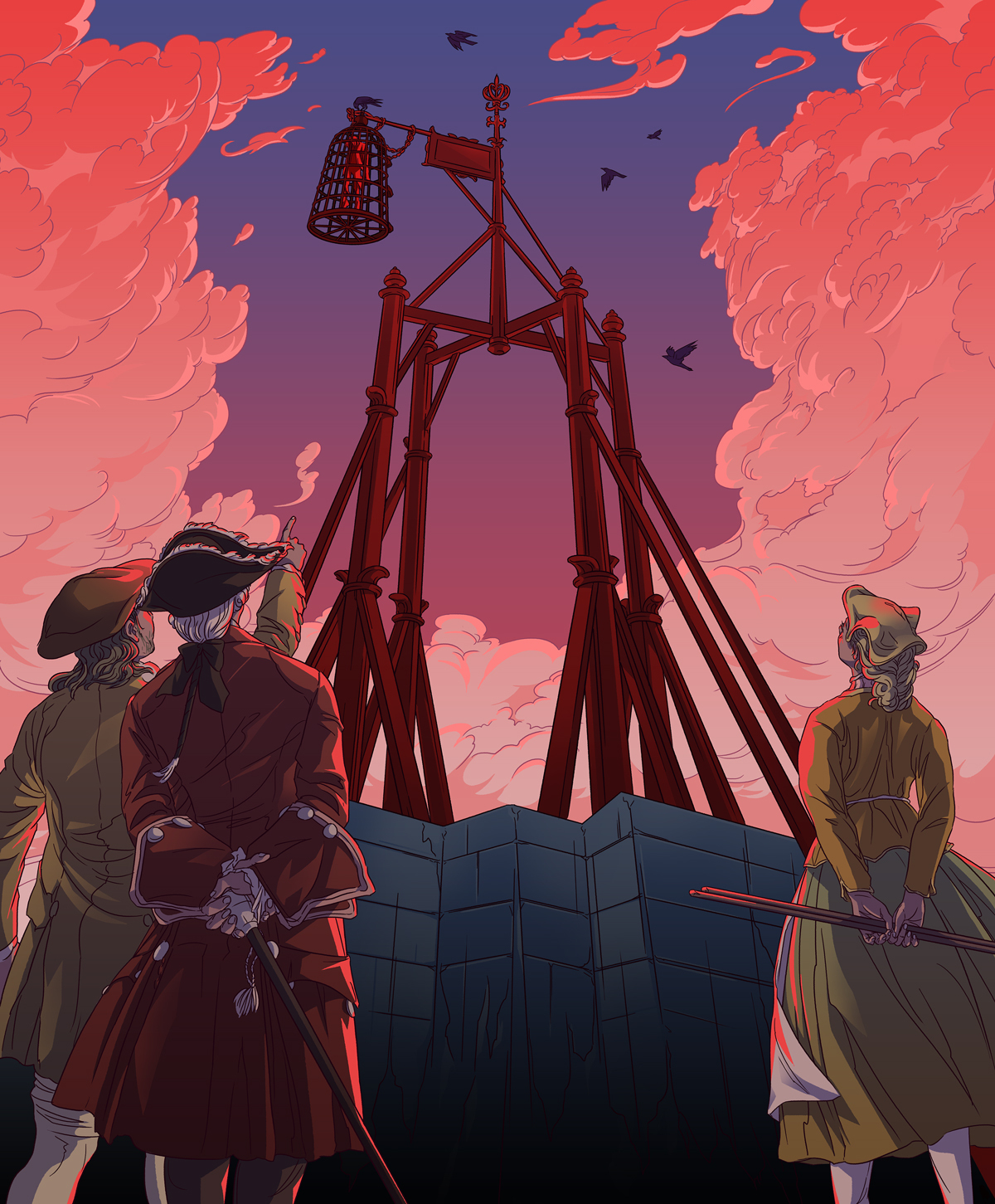 DIE ZEIT Verbrechen, 2022. Topic: The wrongful conviction and execution of Joseph Süß Oppenheimer in 1738.